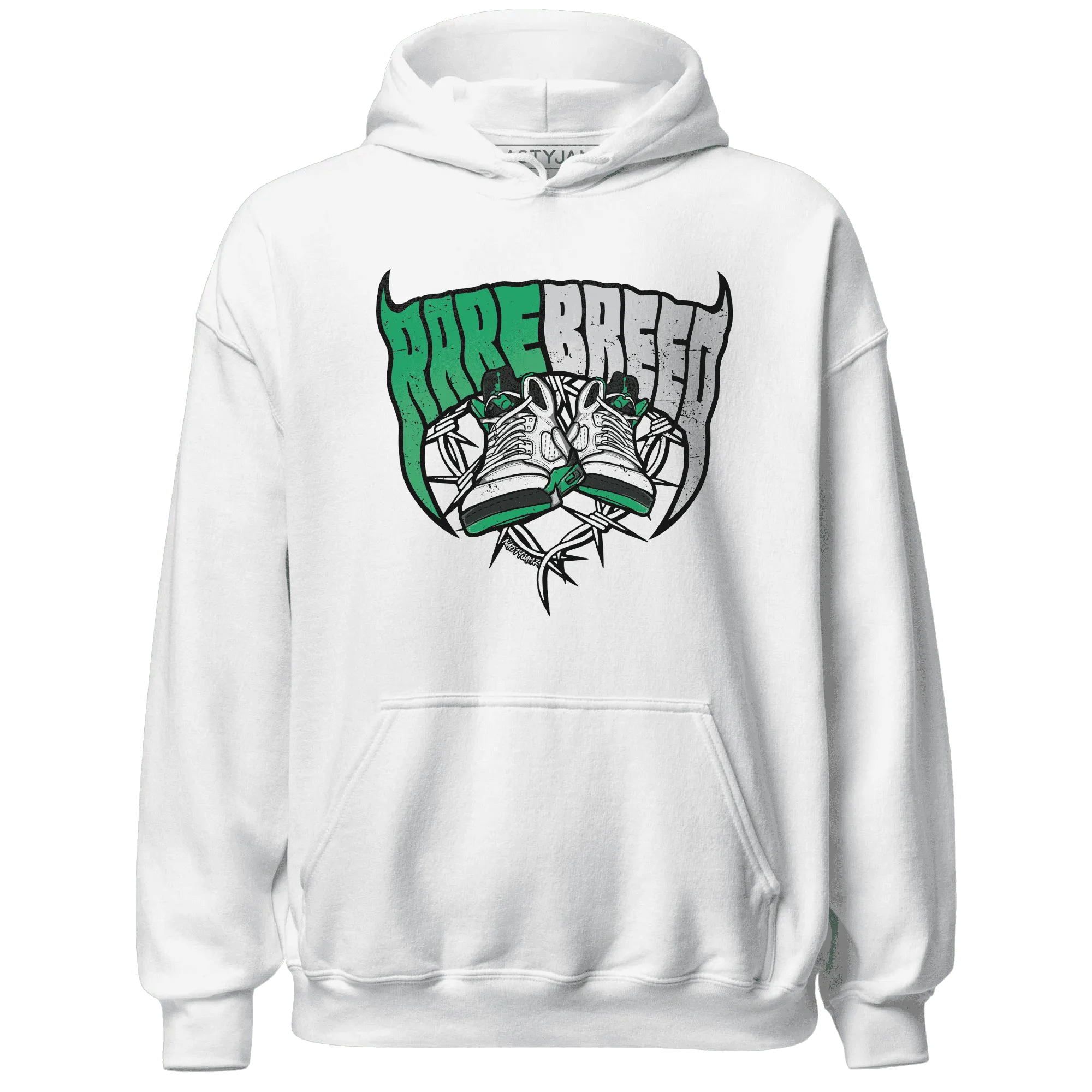 Lucky-Green-5s-Hoodie-Match-Rare-Breed-Sneaker