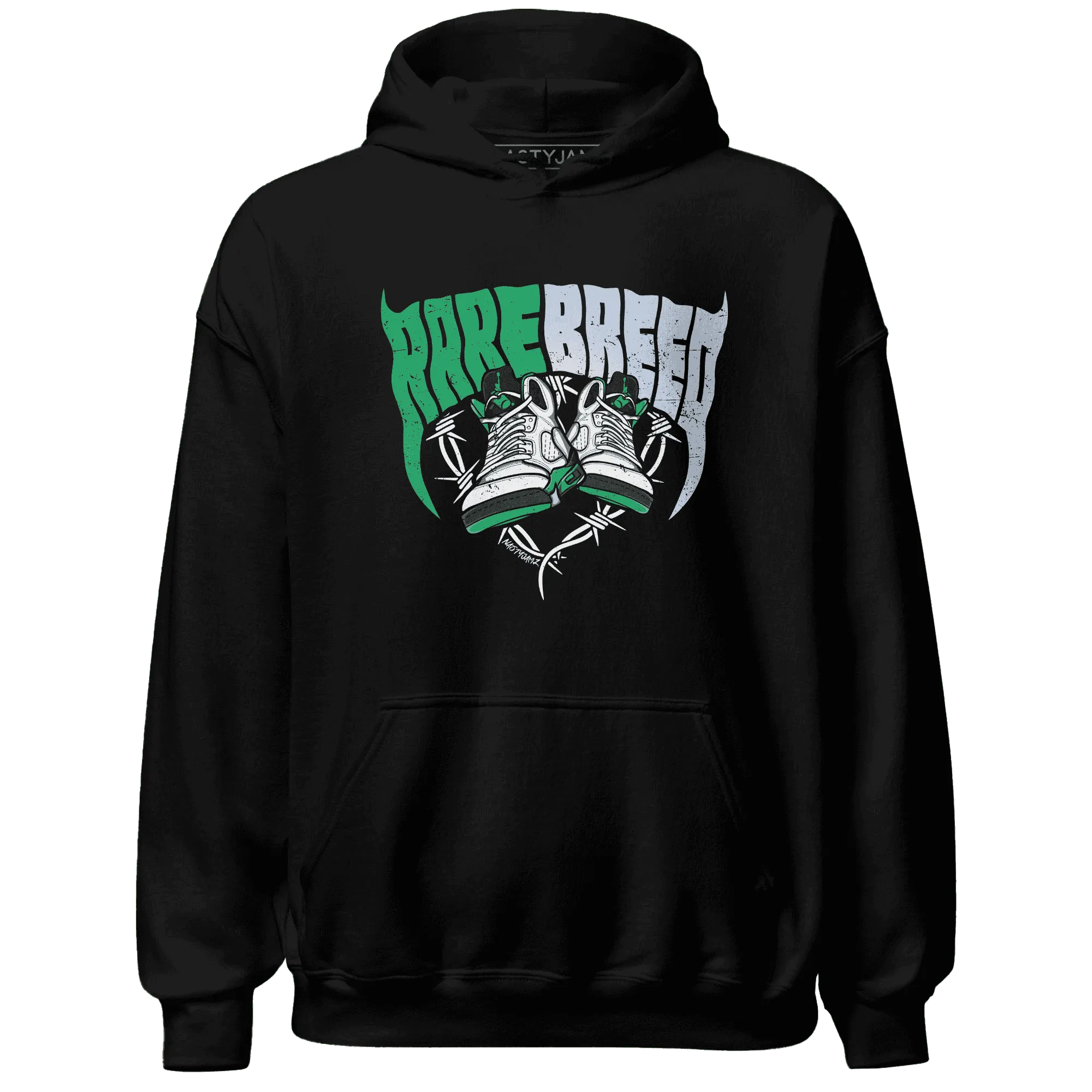 Lucky-Green-5s-Hoodie-Match-Rare-Breed-Sneaker