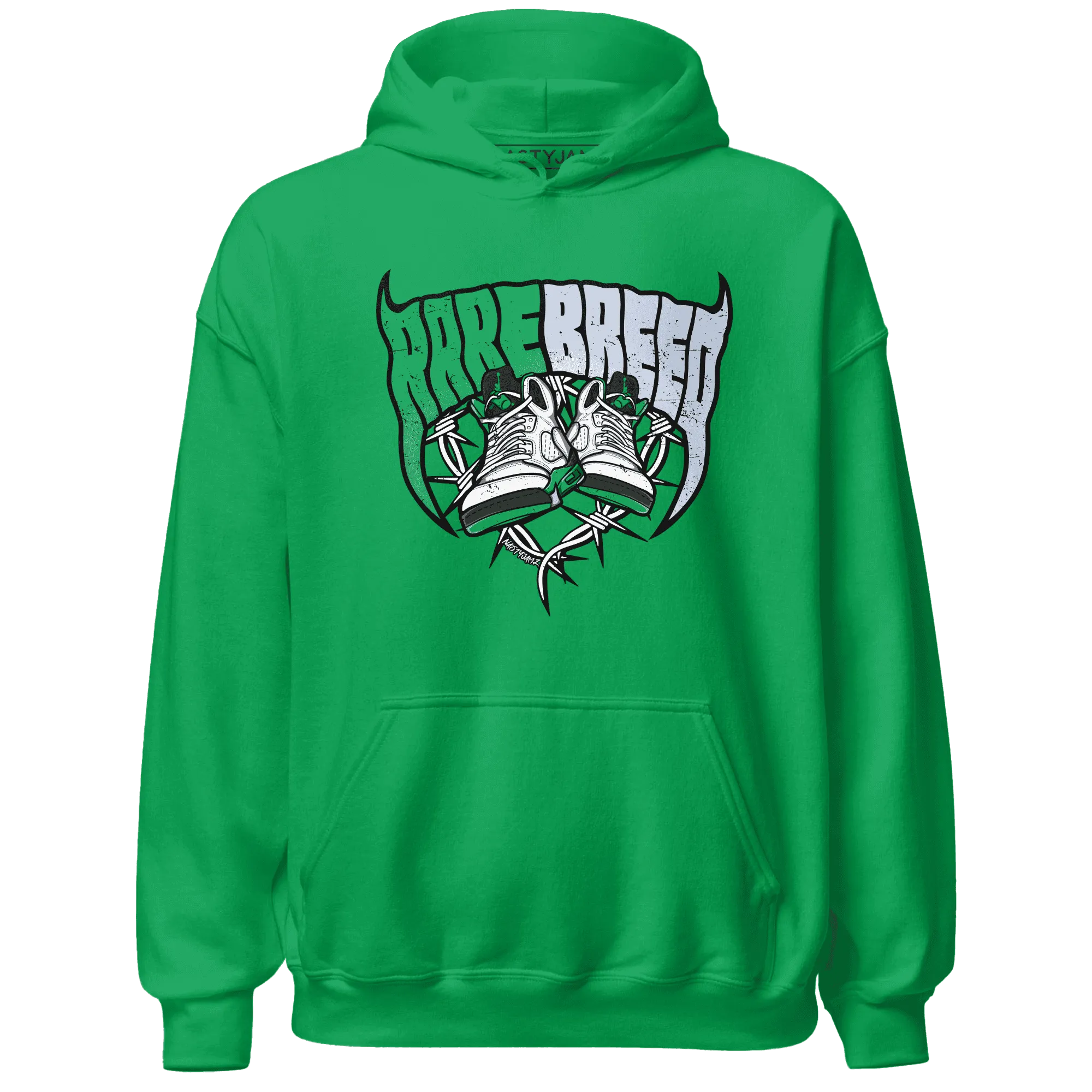 Lucky-Green-5s-Hoodie-Match-Rare-Breed-Sneaker