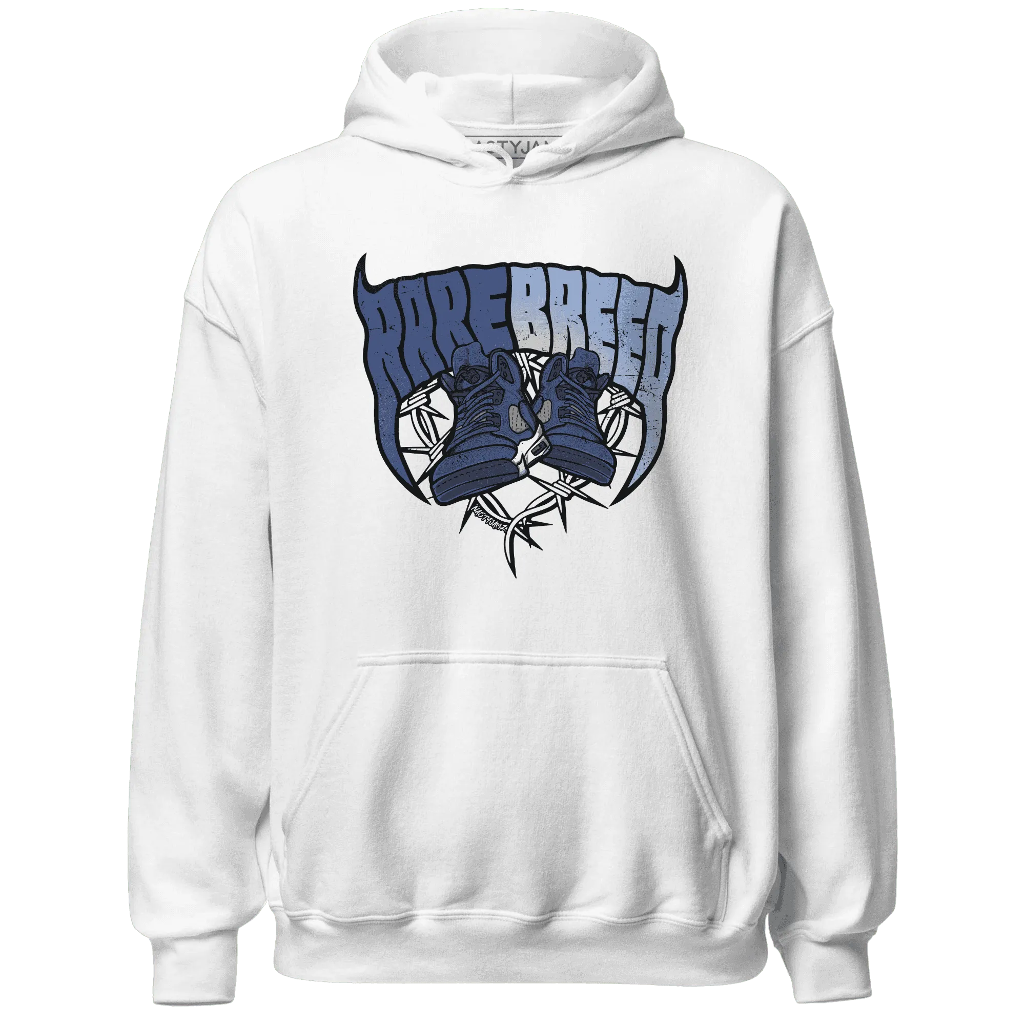 Midnight-Navy-5s-Hoodie-Match-Rare-Breed-Sneaker