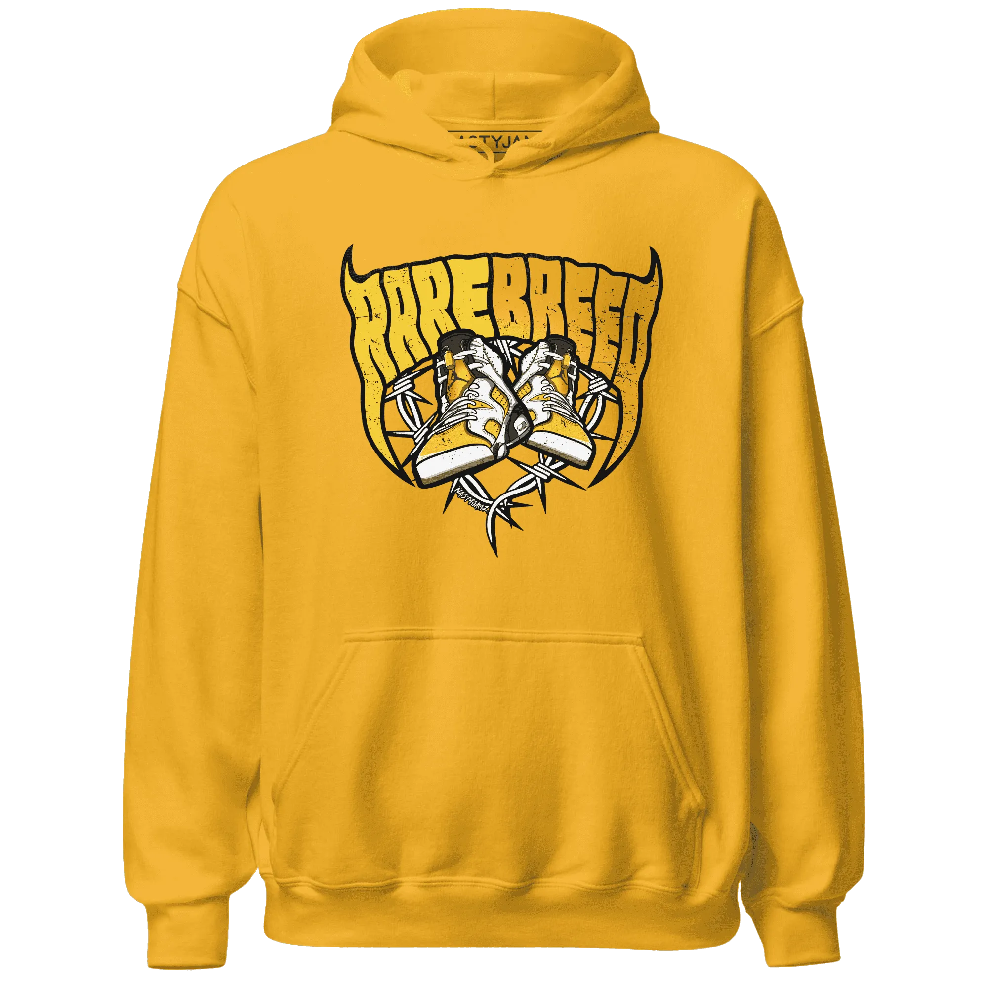 Yellow-Ochre-6s-Hoodie-Match-Rare-Breed-Sneaker