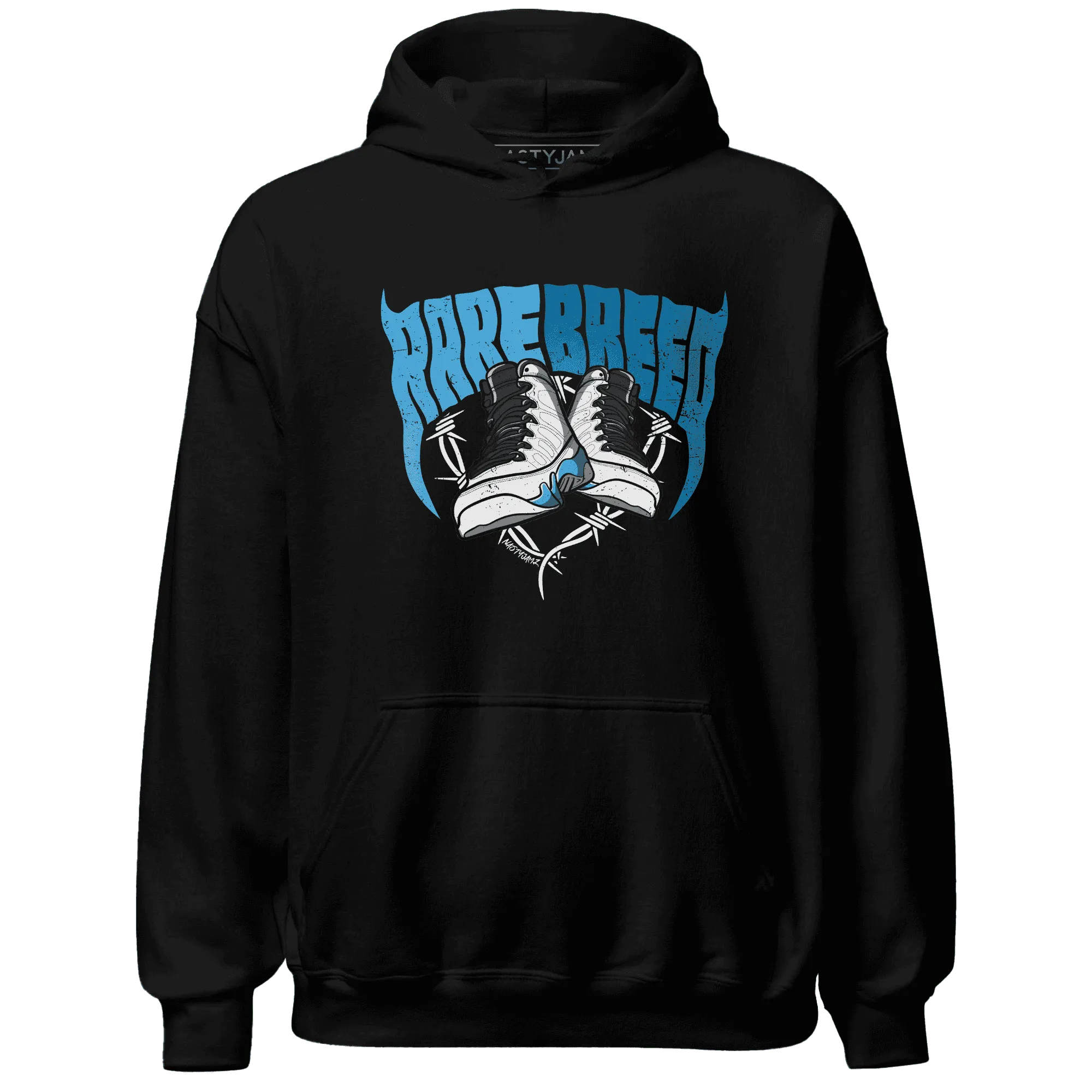 Powder-Blue-9s-Hoodie-Match-Rare-Breed-Sneaker