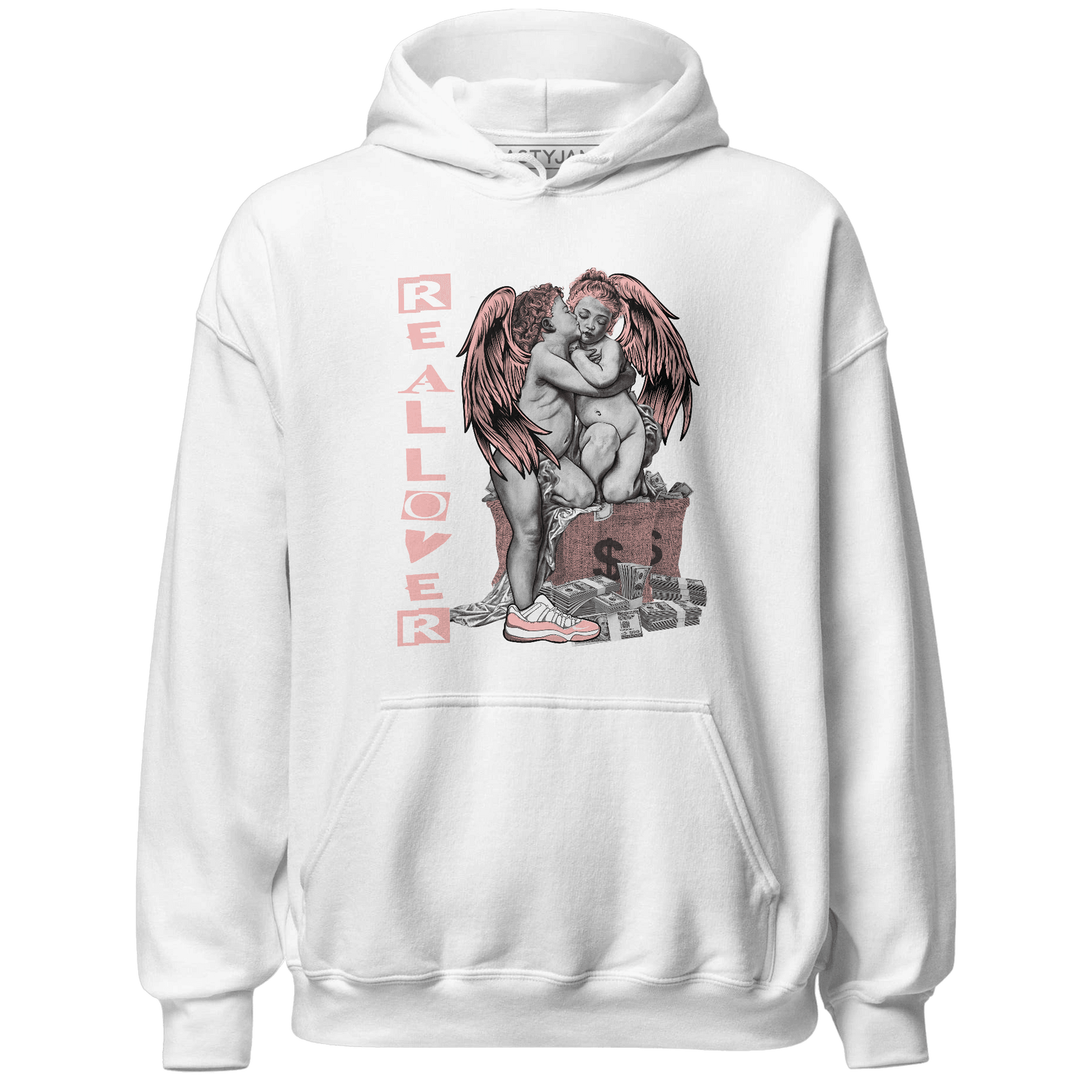 Low Legend Pink 11s Hoodie Match Real Lover Angel - NastyJamz