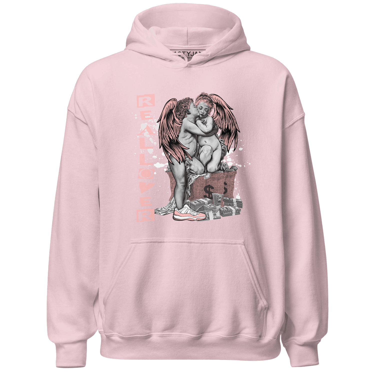 Low Legend Pink 11s Hoodie Match Real Lover Angel - NastyJamz