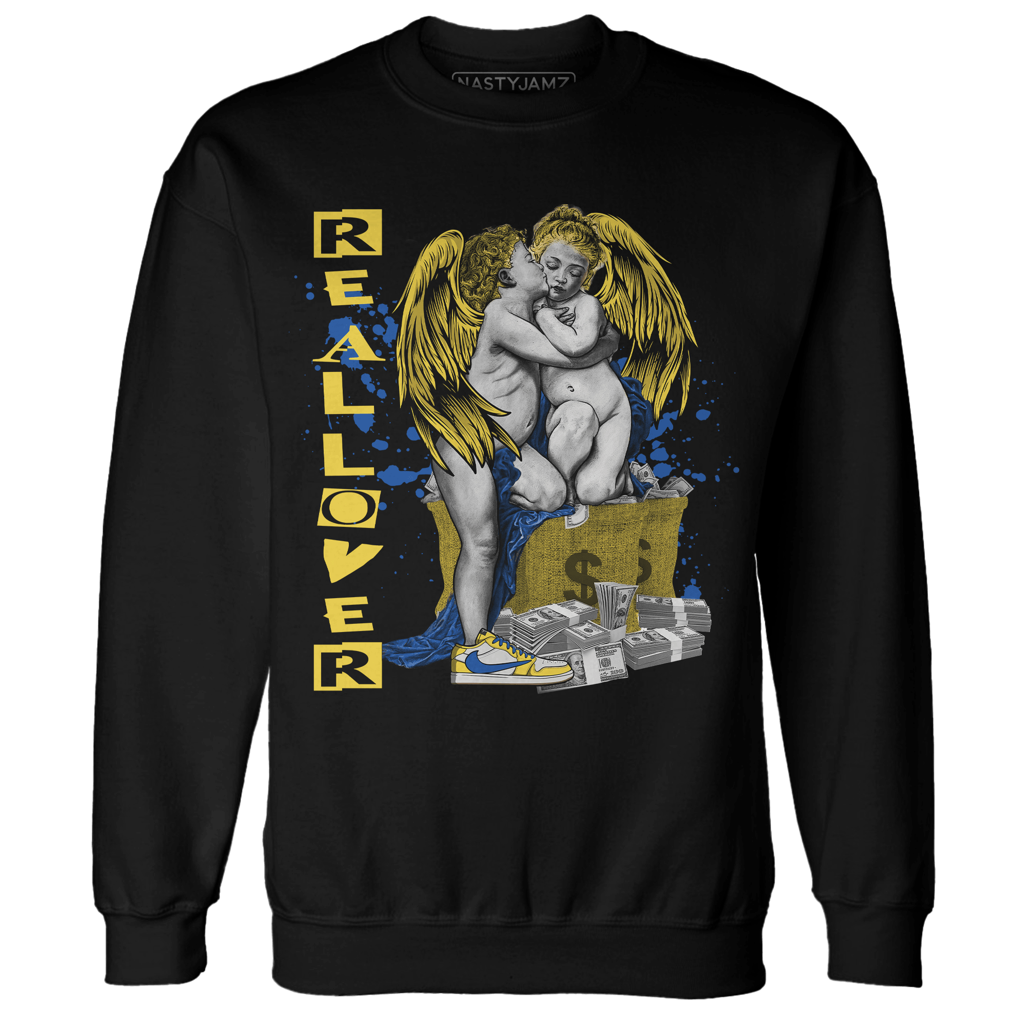 Low OG Canary TVSC 1s Sweatshirt Match Real Lover Angel - NastyJamz