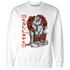 Georgia Peach 3s Sweatshirt Match Real Lover Angel - NastyJamz
