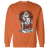 Georgia Peach 3s Sweatshirt Match Real Lover Angel - NastyJamz