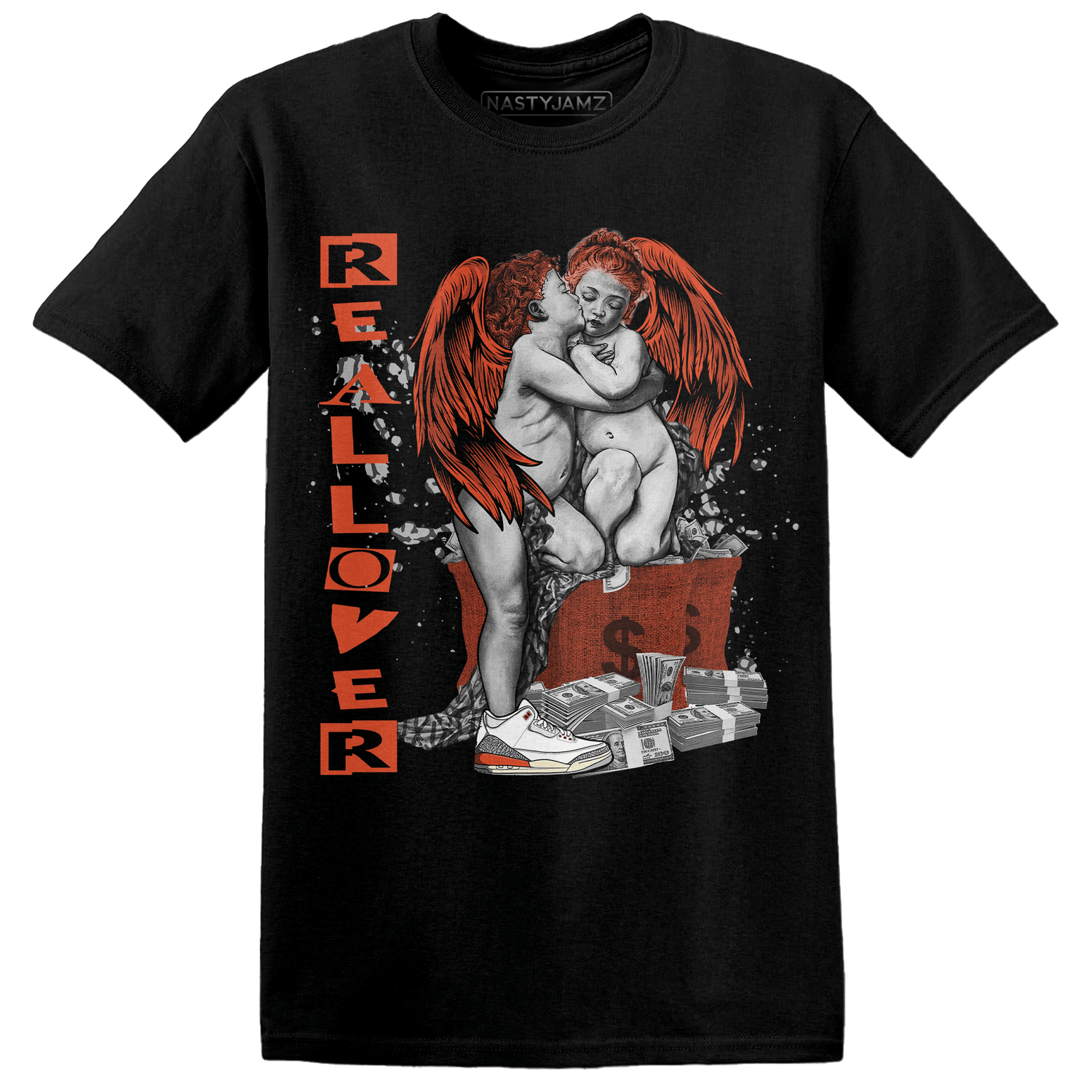 Georgia Peach 3s T Shirt Match Real Lover Angel - NastyJamz