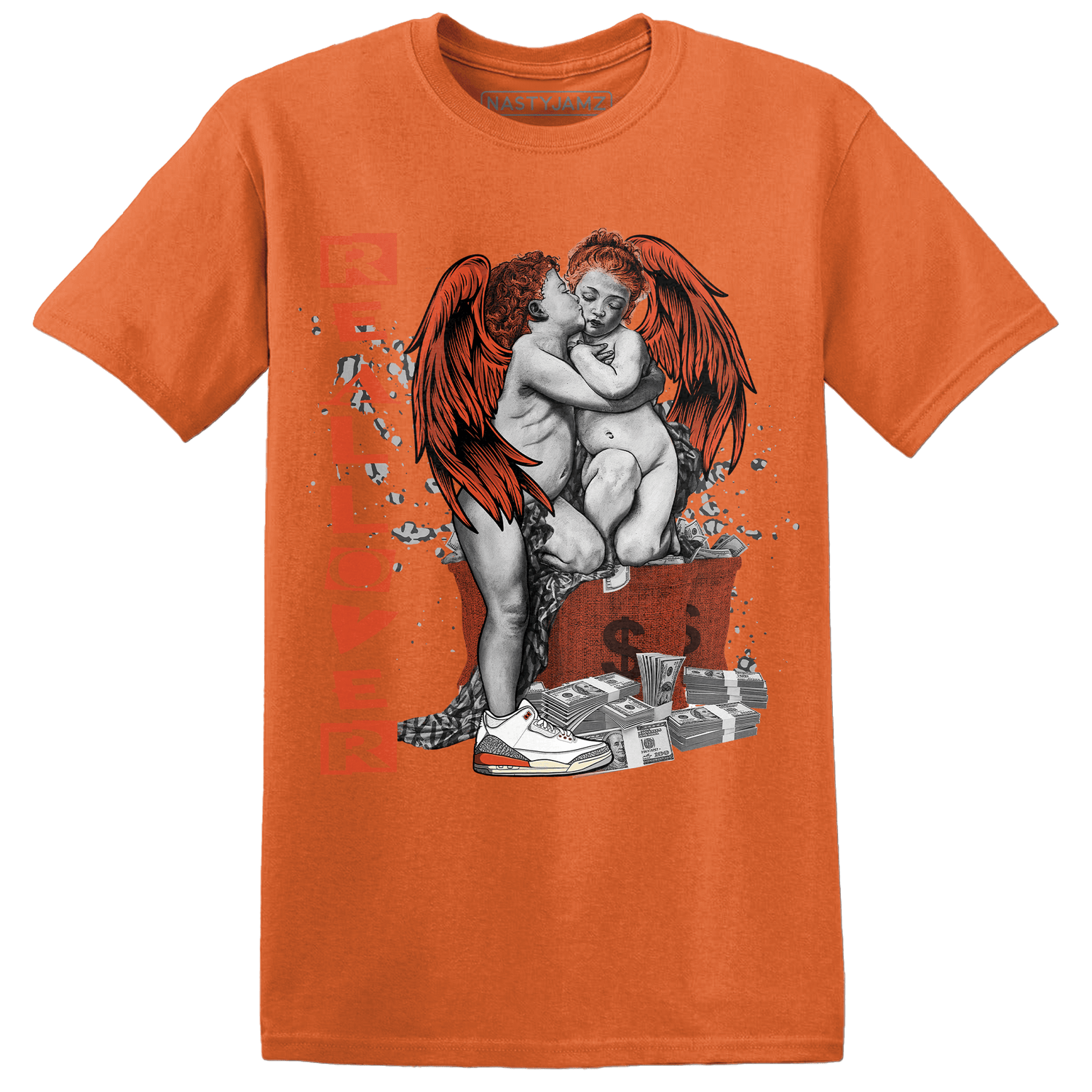 Georgia Peach 3s T Shirt Match Real Lover Angel - NastyJamz