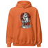 Georgia Peach 3s Hoodie Match Real Lover Angel - NastyJamz
