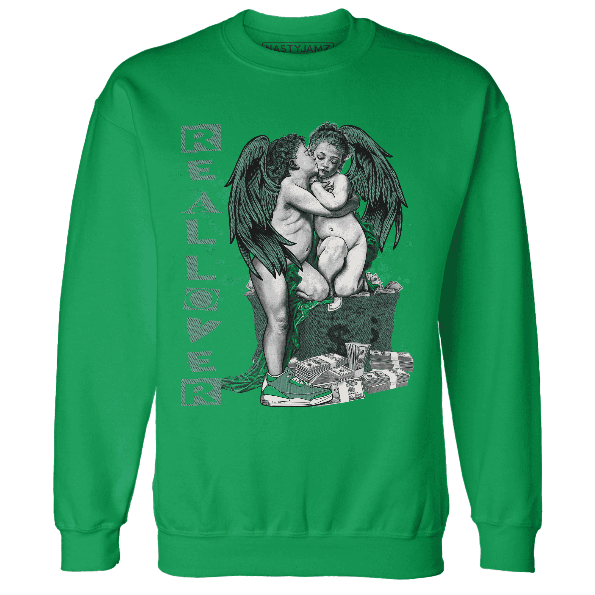 Nina CN Abney 3s Sweatshirt Match Real Lover Angel - NastyJamz