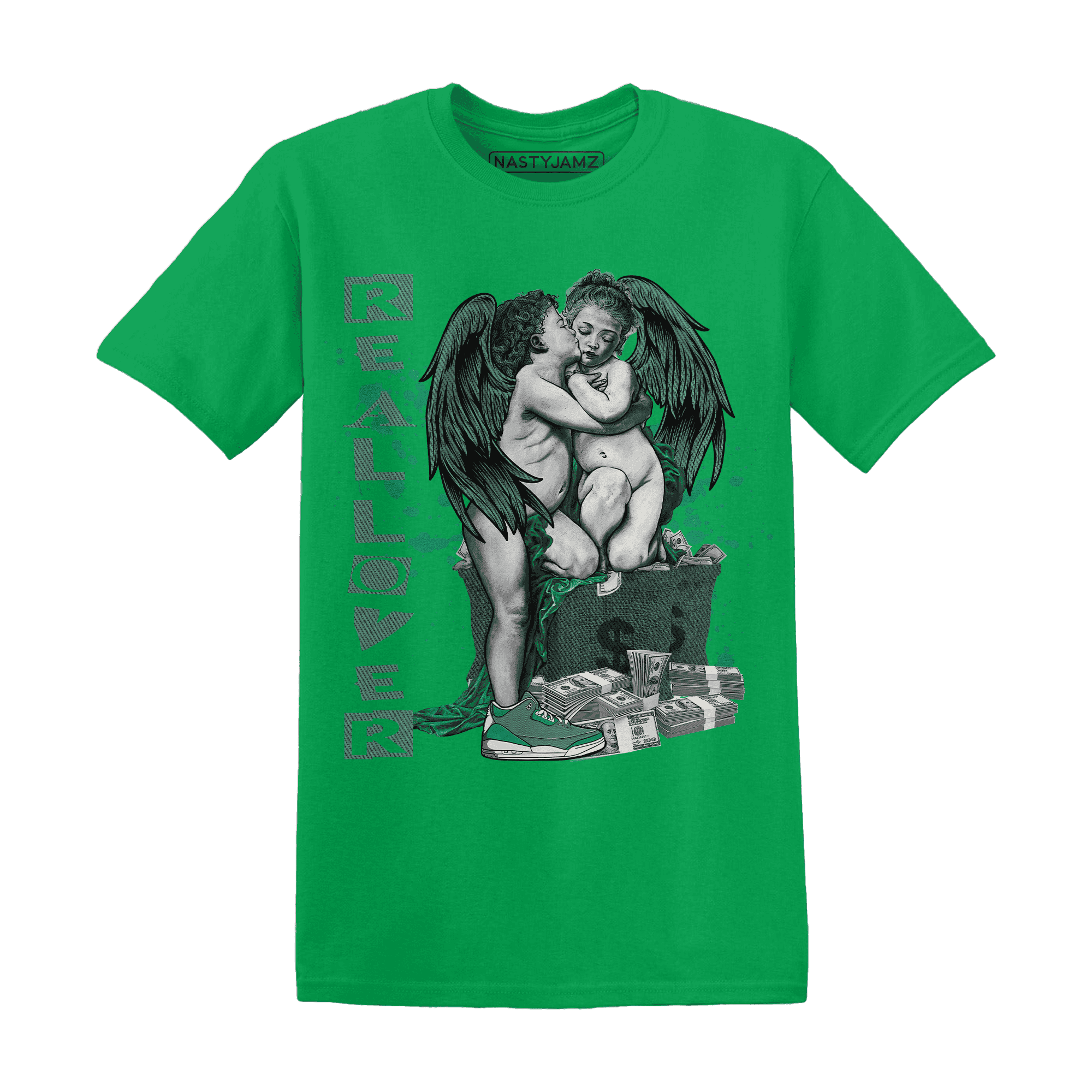 Nina CN Abney 3s T Shirt Match Real Lover Angel - NastyJamz