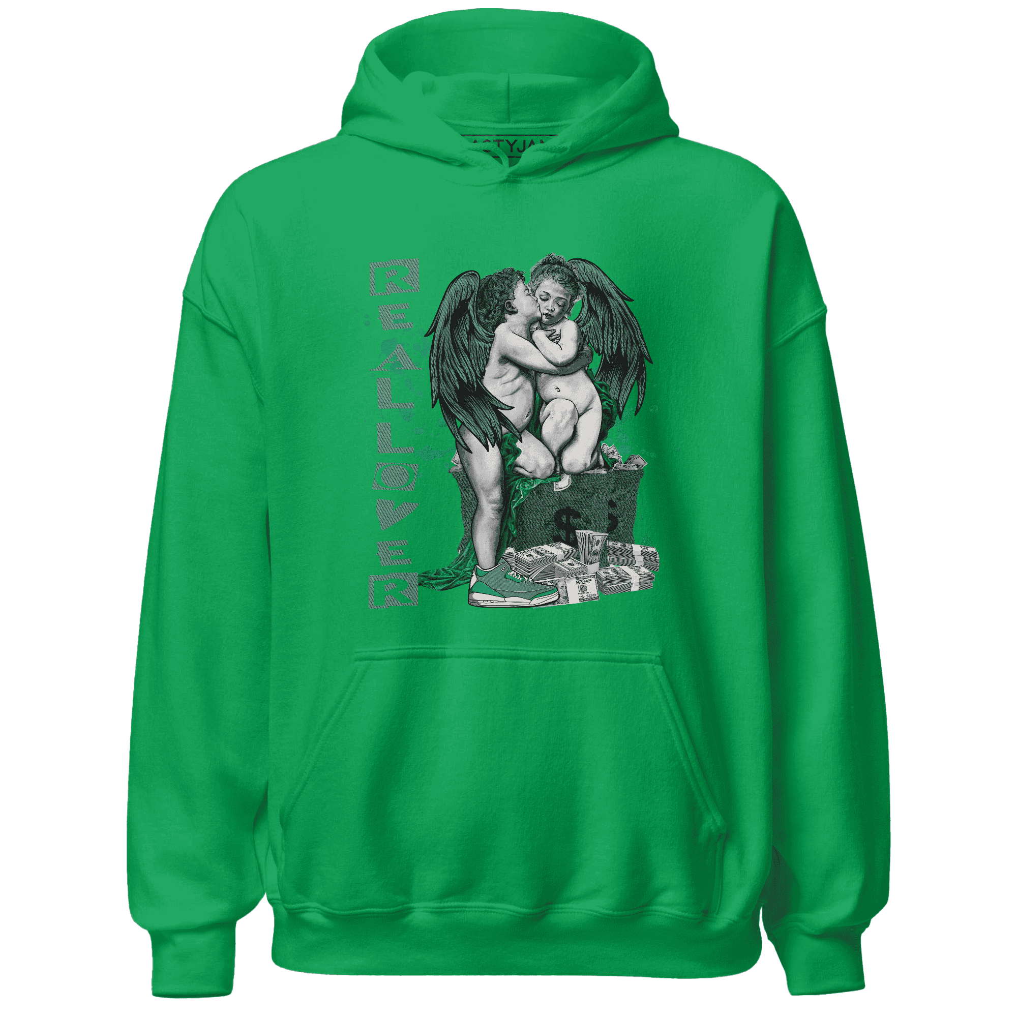 Nina CN Abney 3s Hoodie Match Real Lover Angel - NastyJamz