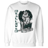 Oxidized Green 4s Sweatshirt Match Real Lover Angel - NastyJamz