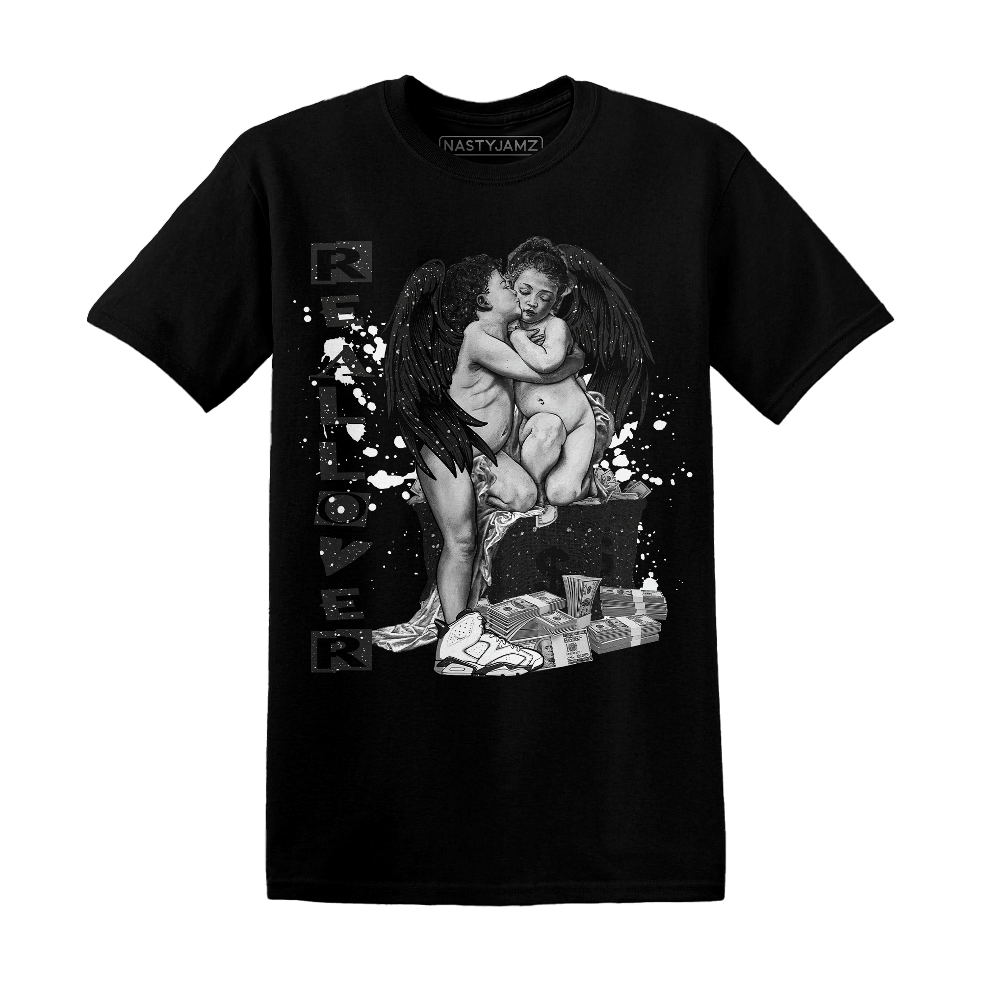 Reverse Oreo 6s T Shirt Match Real Lover Angel - NastyJamz