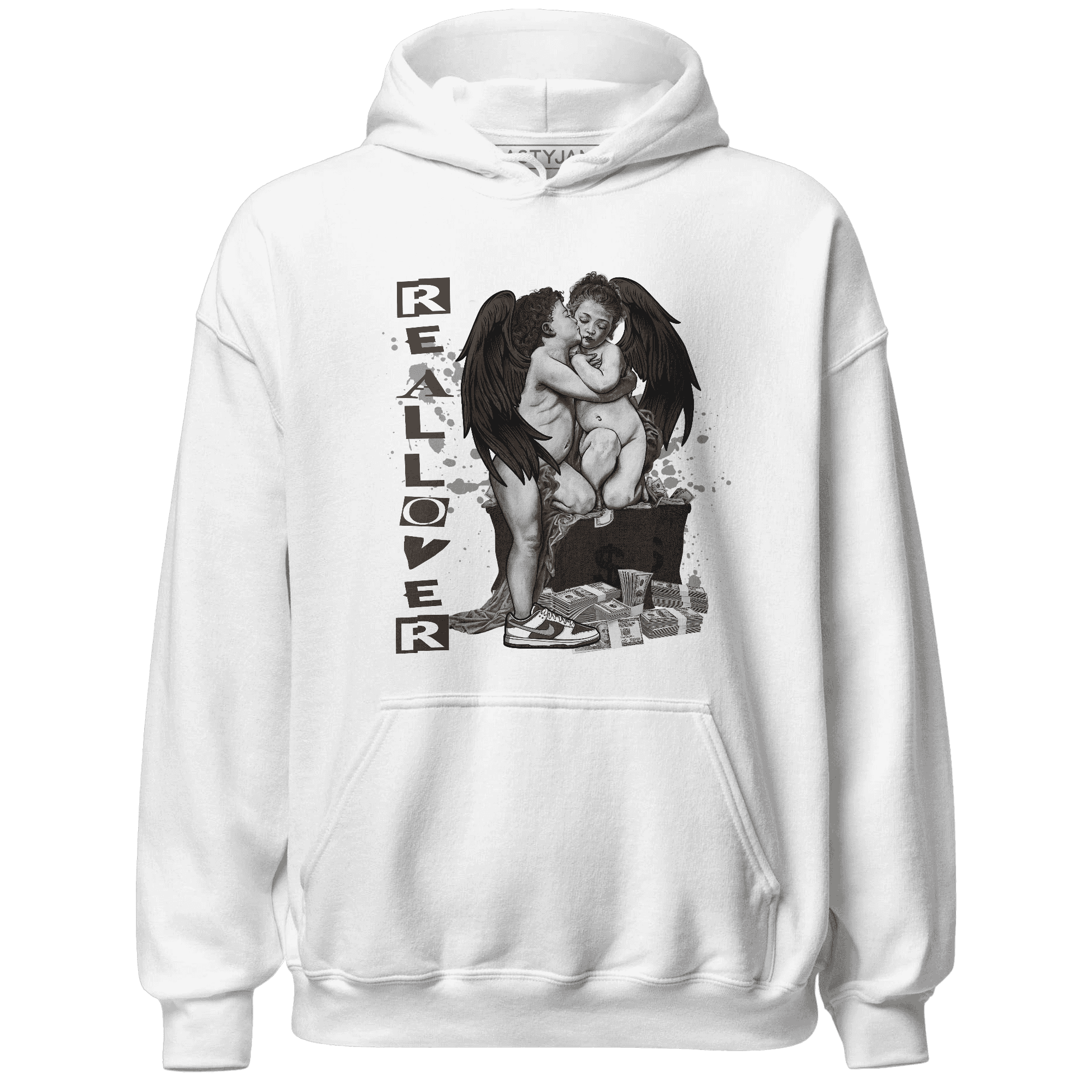 Dunk Low Baroque Brown Hoodie Match Real Lover Angel - NastyJamz