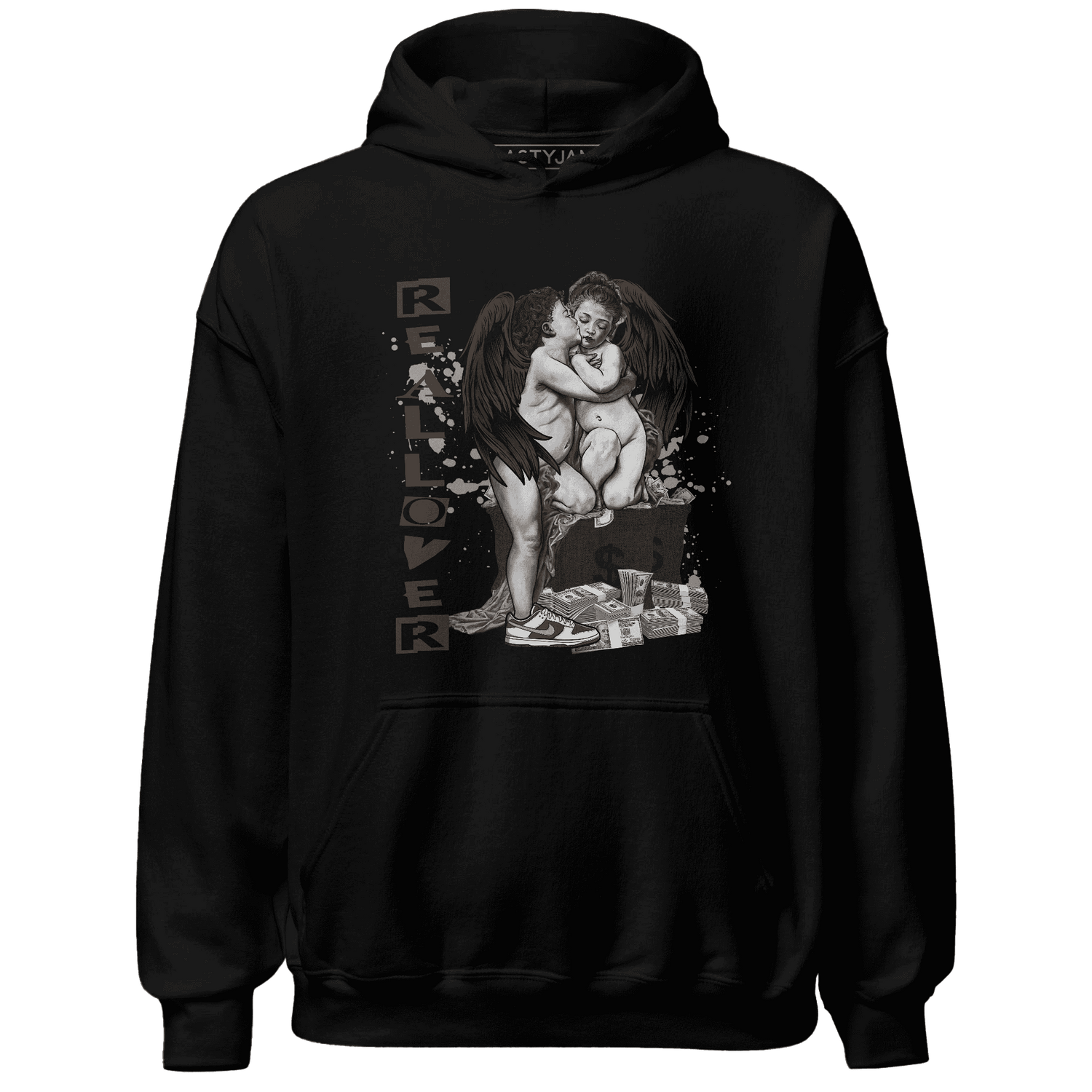 Dunk Low Baroque Brown Hoodie Match Real Lover Angel - NastyJamz