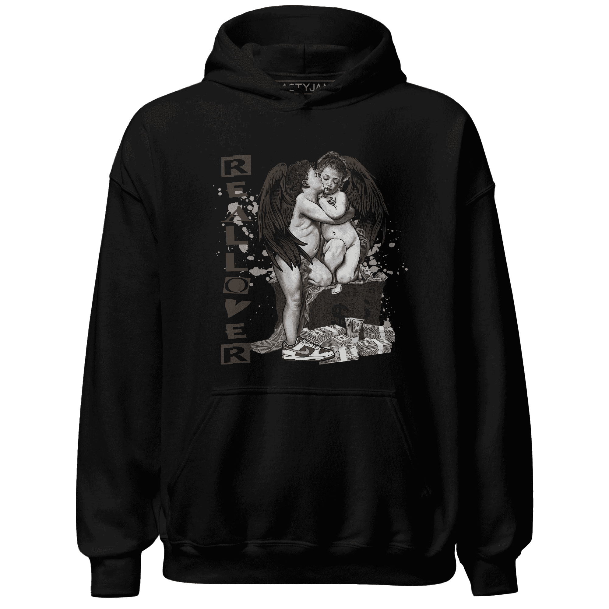 Dunk Low Baroque Brown Hoodie Match Real Lover Angel - NastyJamz