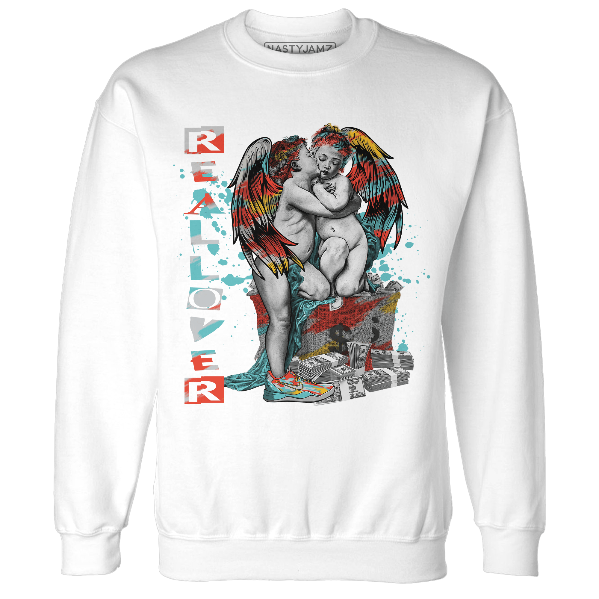 KB 8 Protro Venice Beach Sweatshirt Match Real Lover Angel - NastyJamz