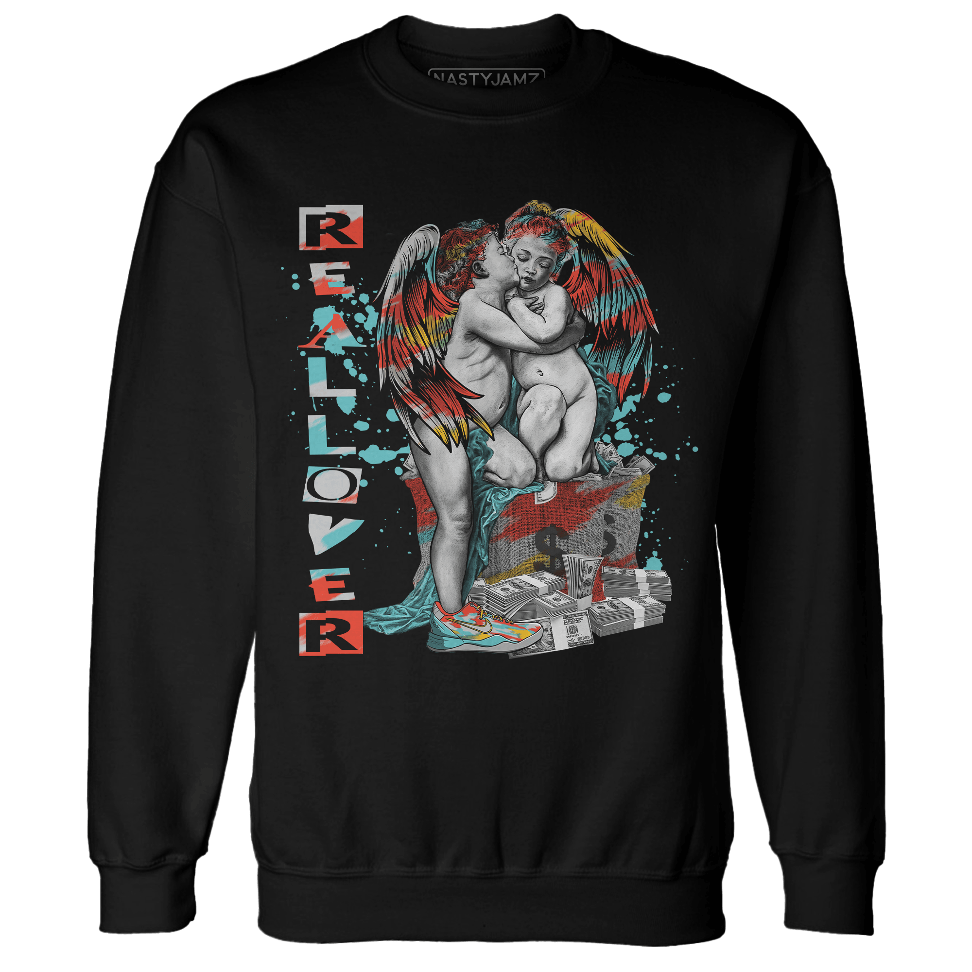 KB 8 Protro Venice Beach Sweatshirt Match Real Lover Angel - NastyJamz