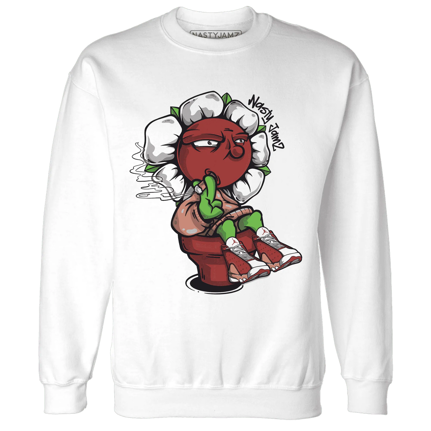 Dune-Red-13s-Sweatshirt-Match-Rebel-Bloom