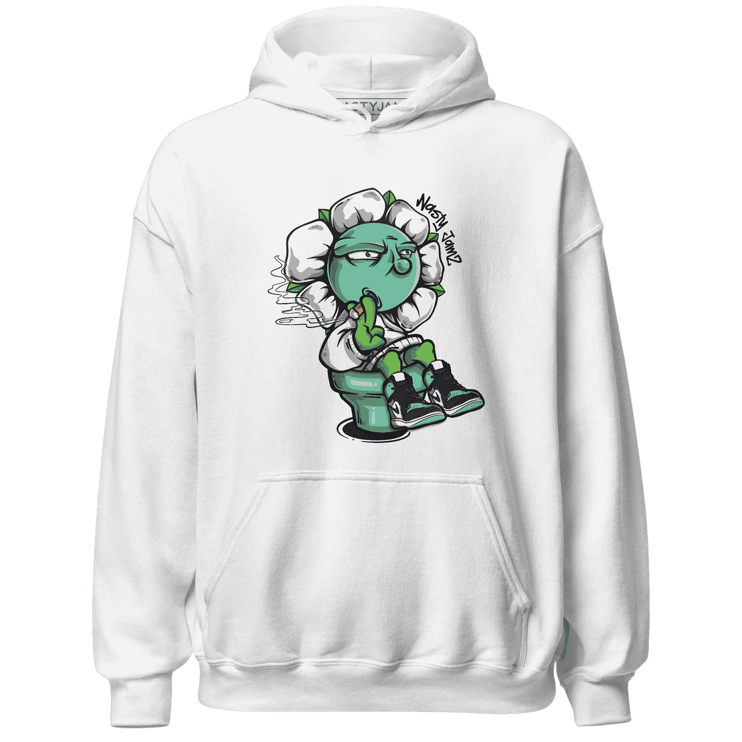 High-OG-Green-Glow-1s-Hoodie-Match-Rebel-Bloom