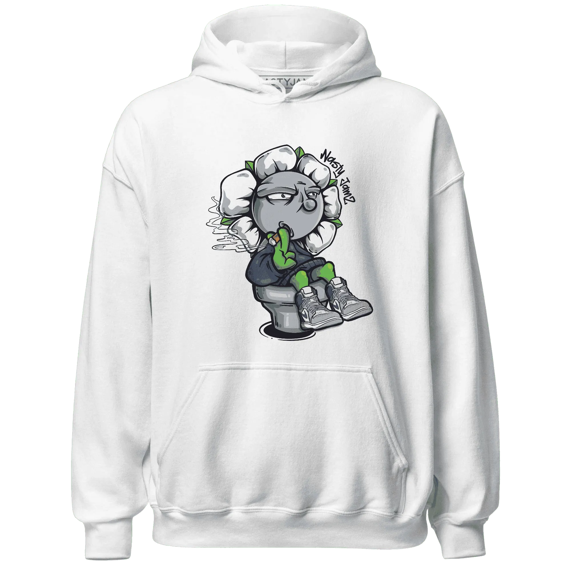 Mid-Diffused-Blue-Grey-1s-Hoodie-Match-Rebel-Bloom