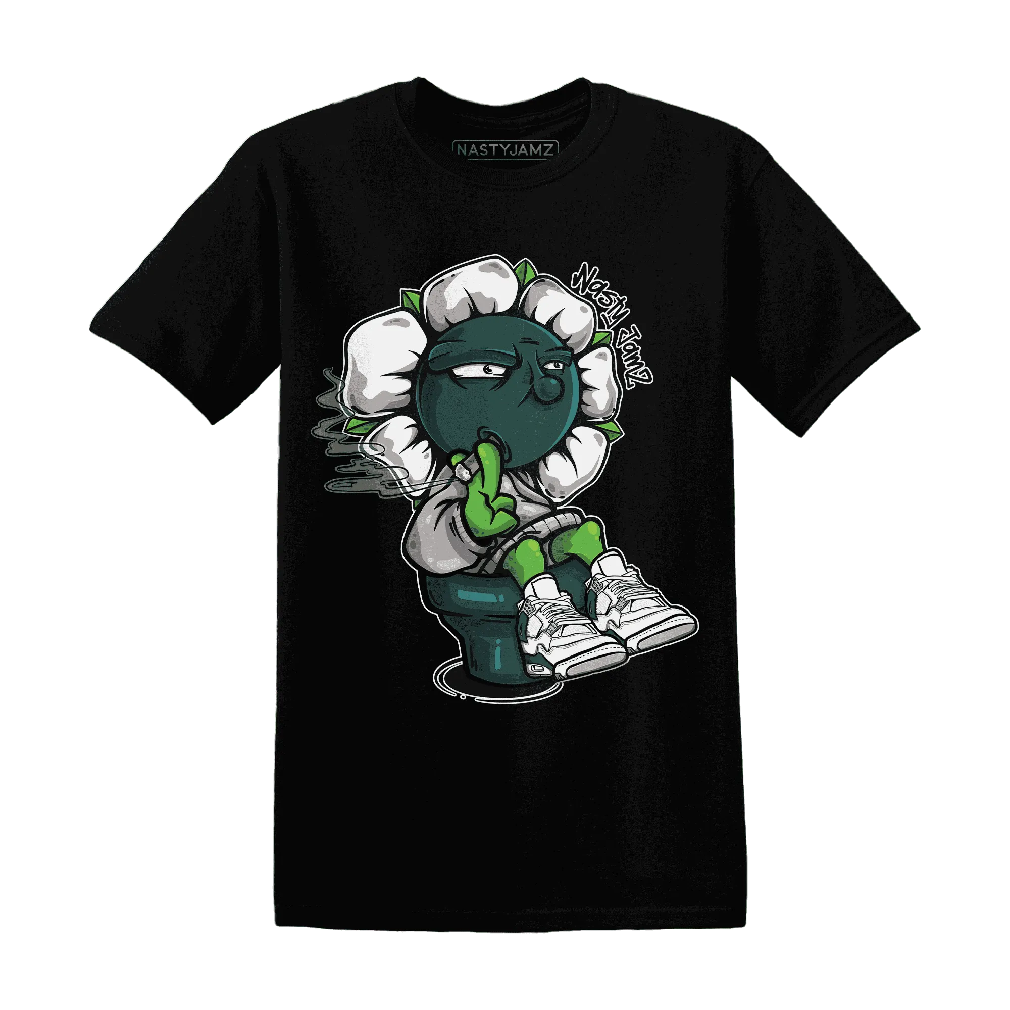 Oxidized-Green-4s-T-Shirt-Match-Rebel-Bloom