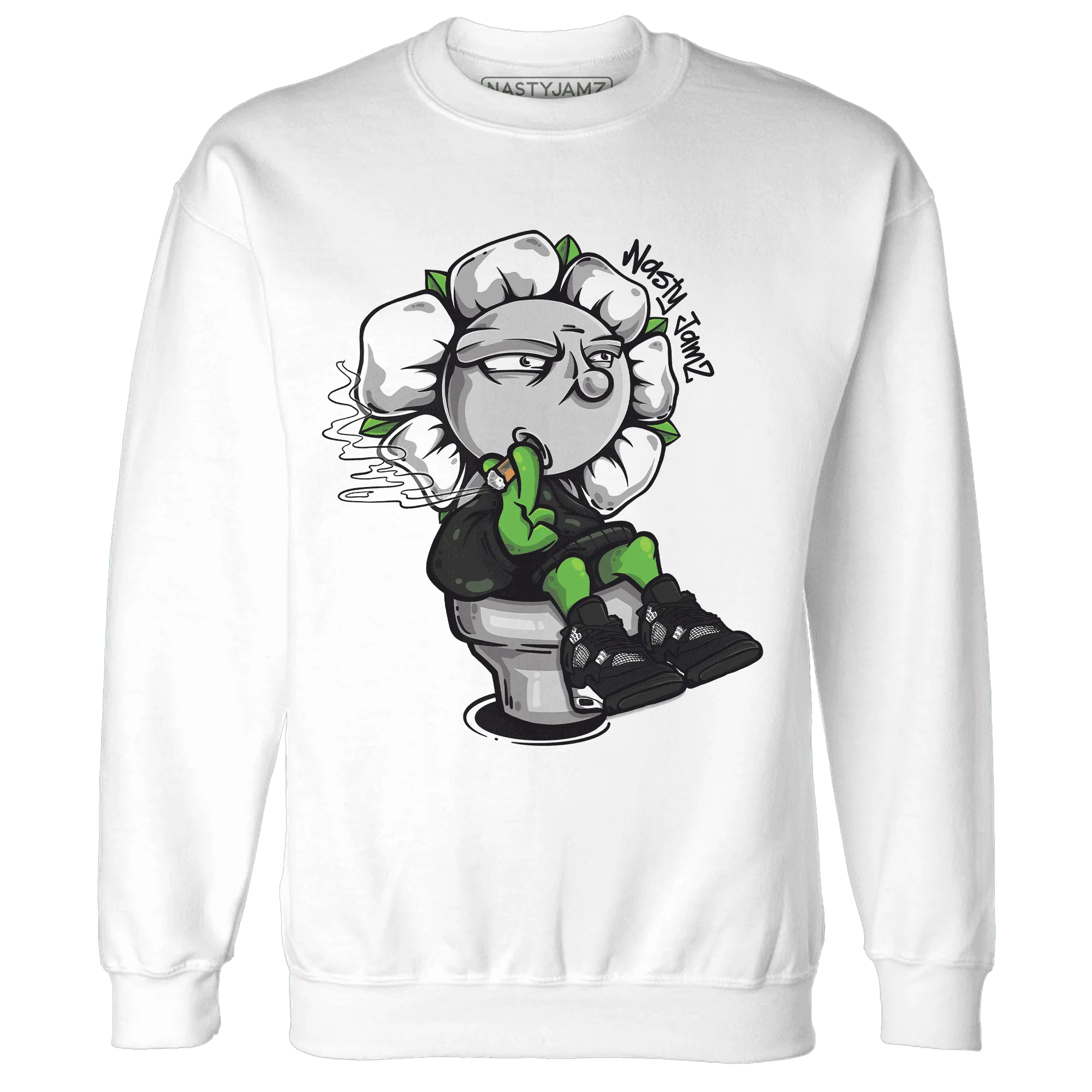 White-Thunder-4s-Sweatshirt-Match-Rebel-Bloom