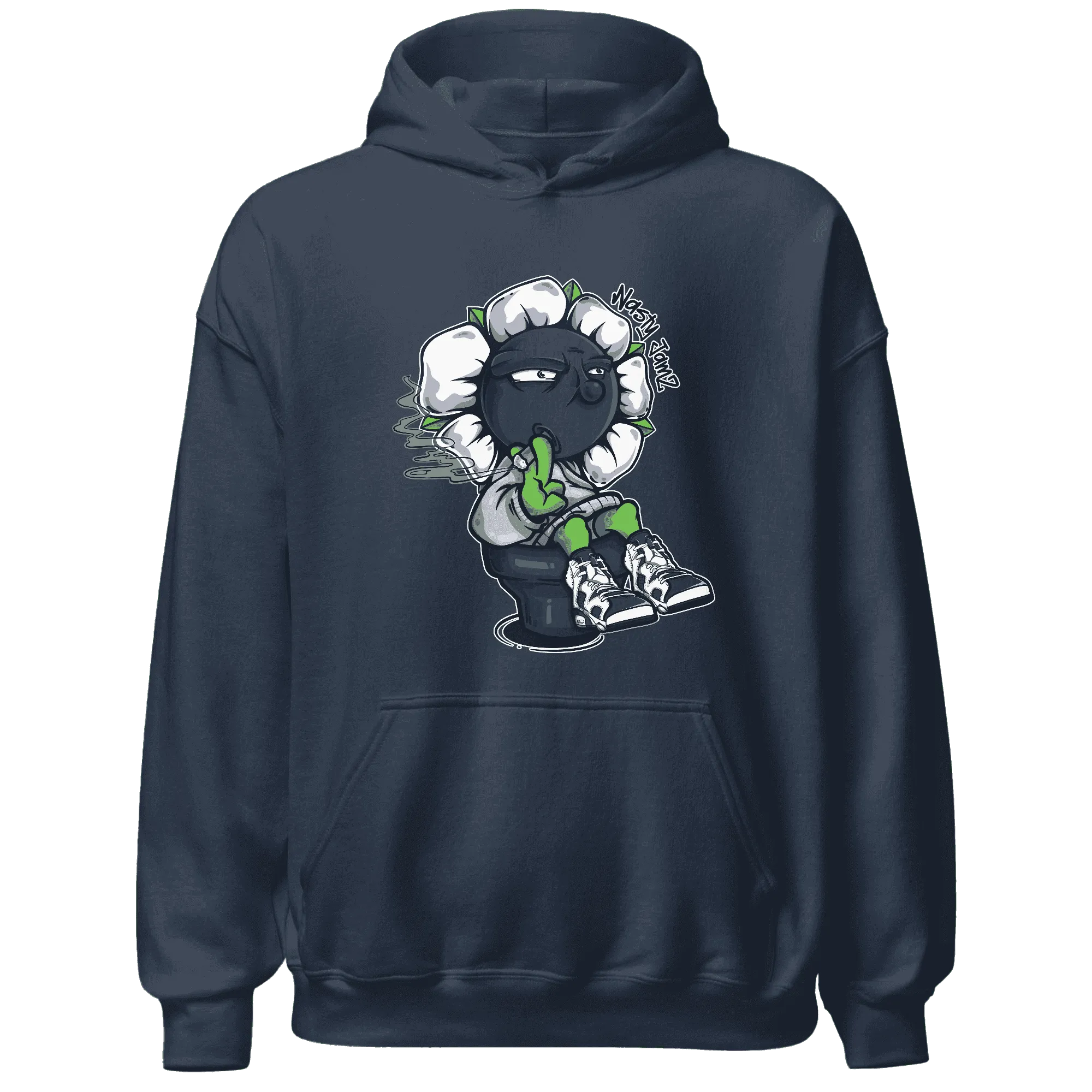White-Navy-6s-Hoodie-Match-Rebel-Bloom