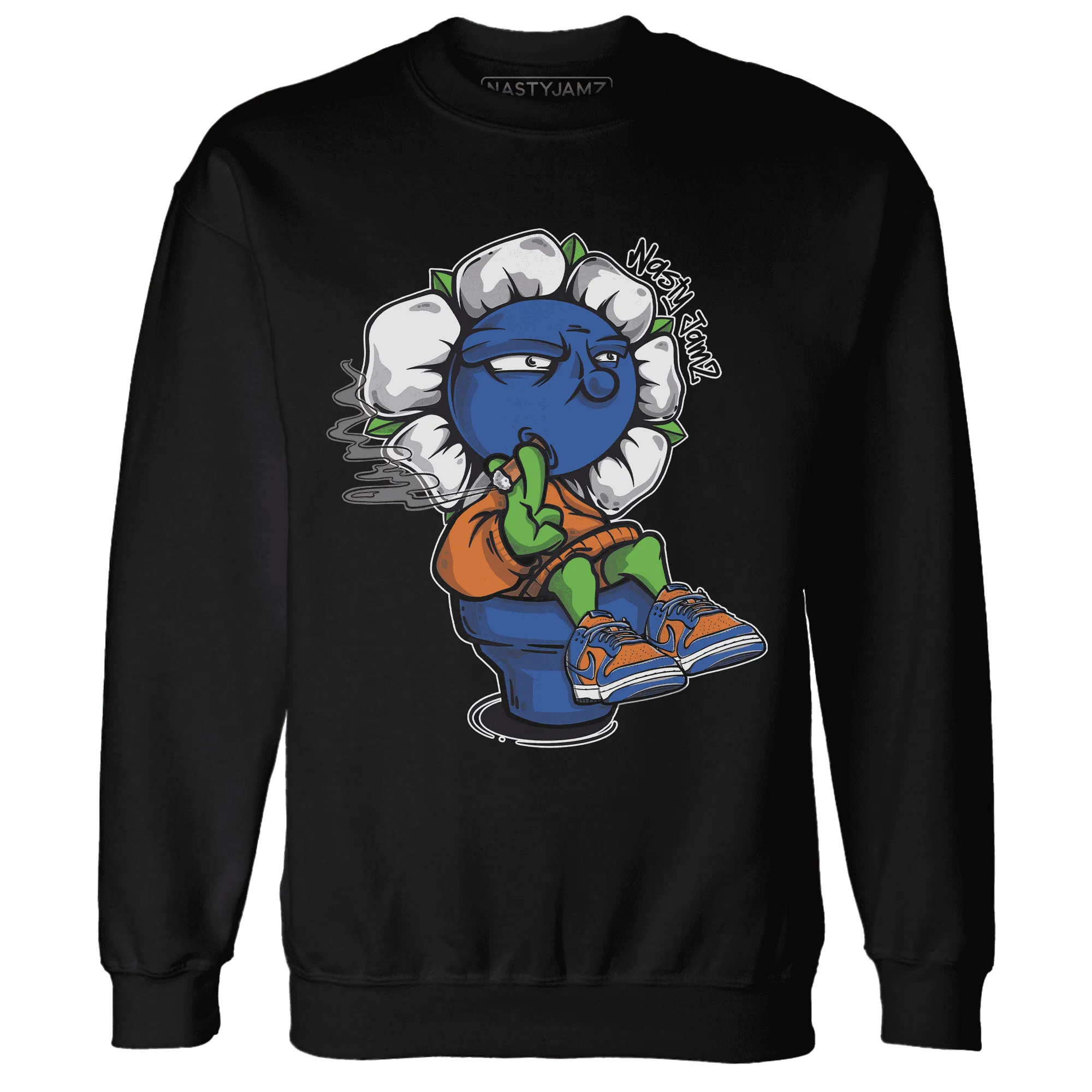 Dunk-Low-Knicks-Sweatshirt-Match-Rebel-Bloom