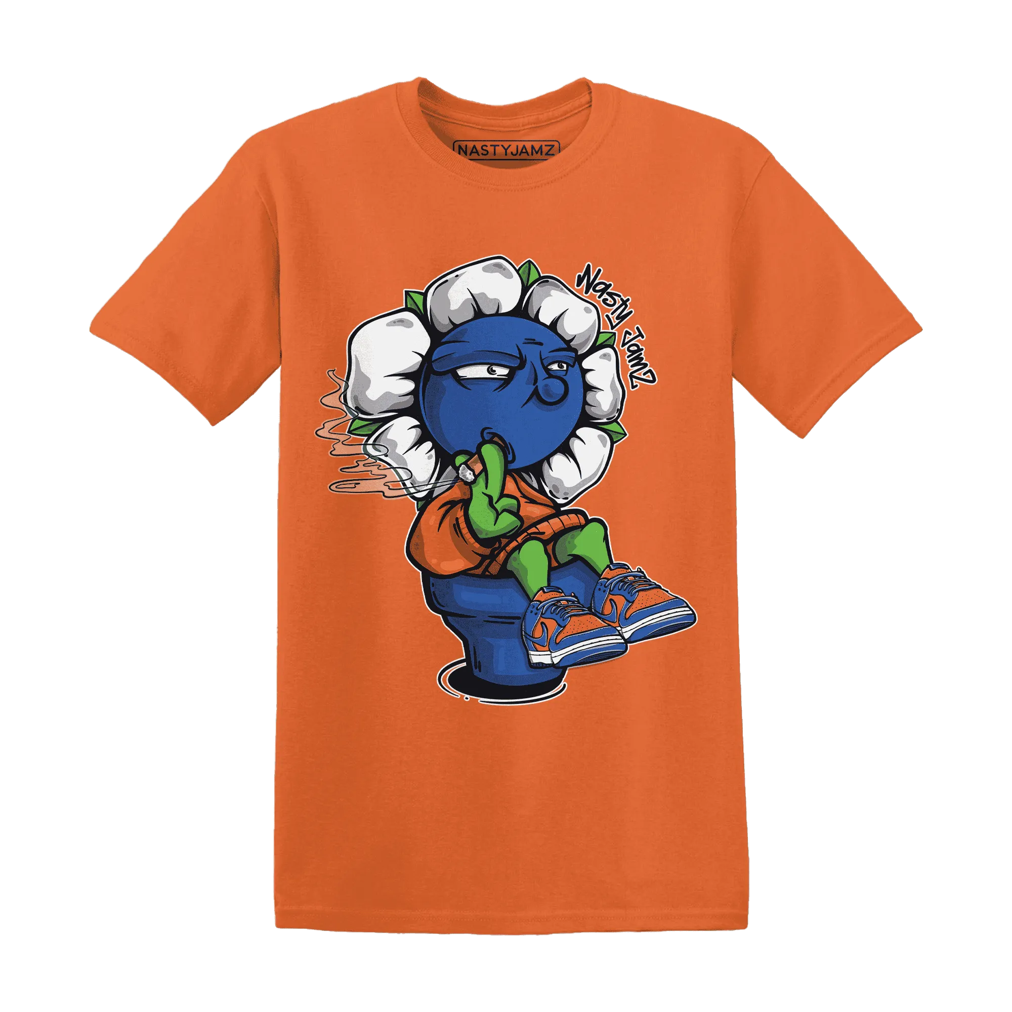 Dunk-Low-Knicks-T-Shirt-Match-Rebel-Bloom