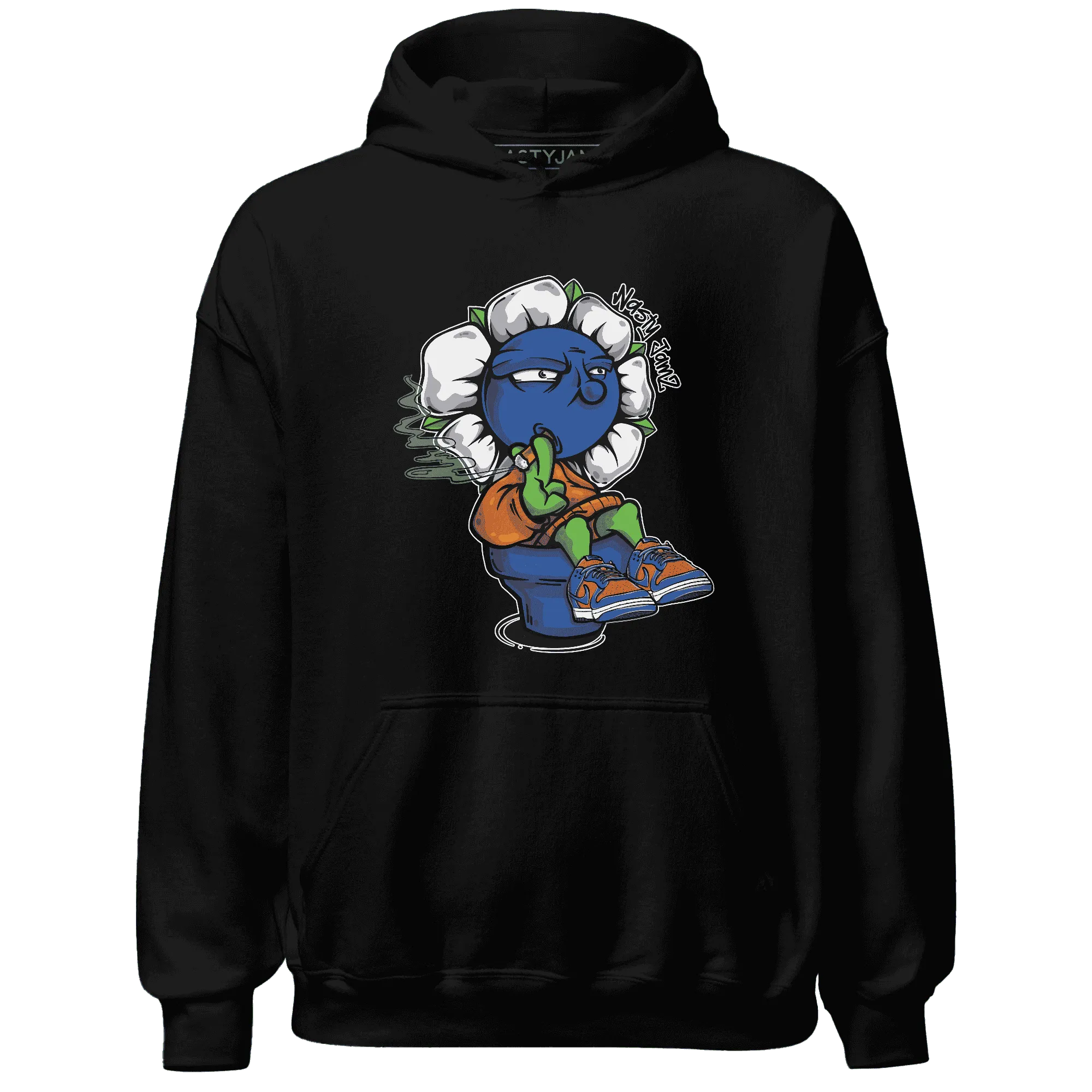Dunk-Low-Knicks-Hoodie-Match-Rebel-Bloom