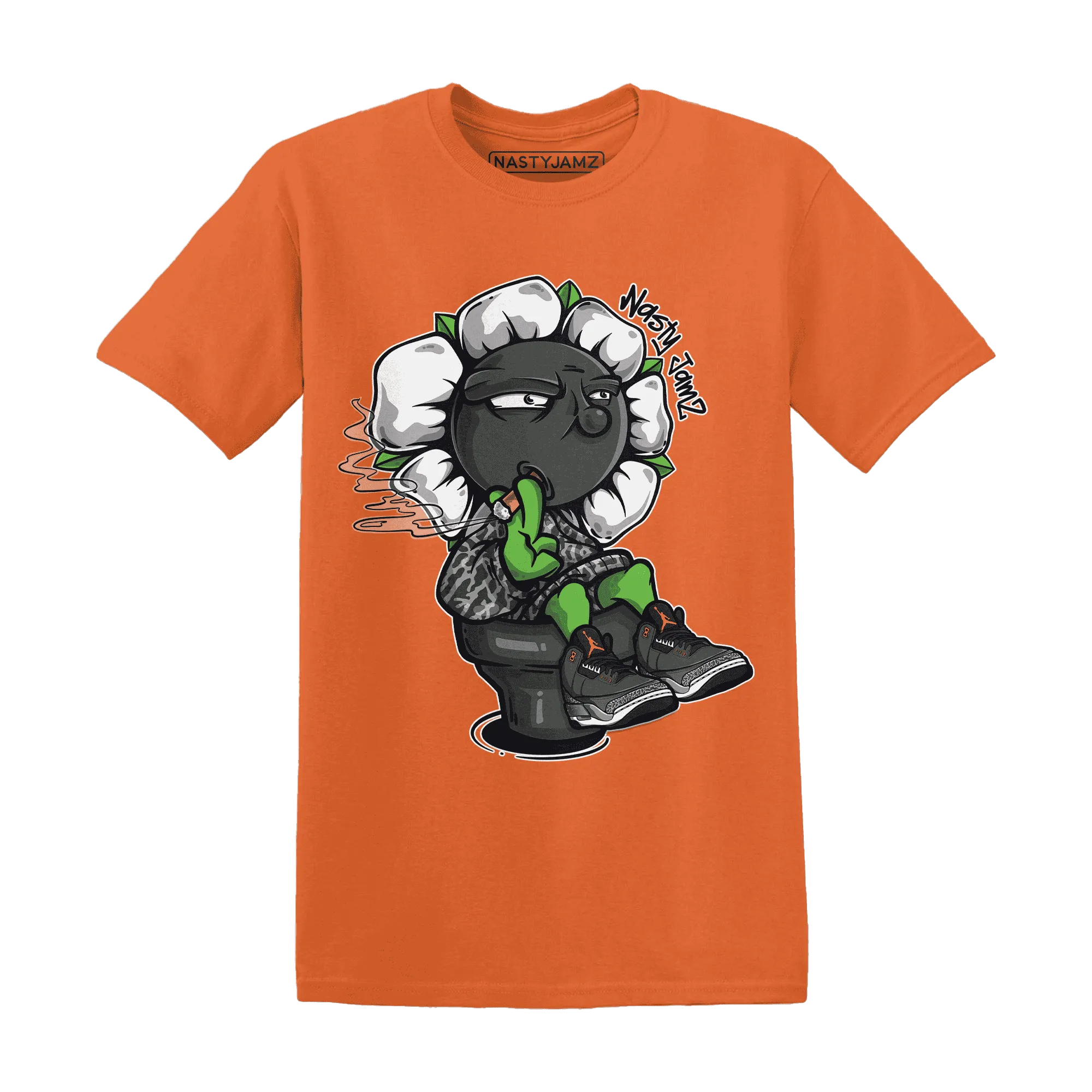 Fear-Pack-3s-T-Shirt-Match-Rebel-Bloom