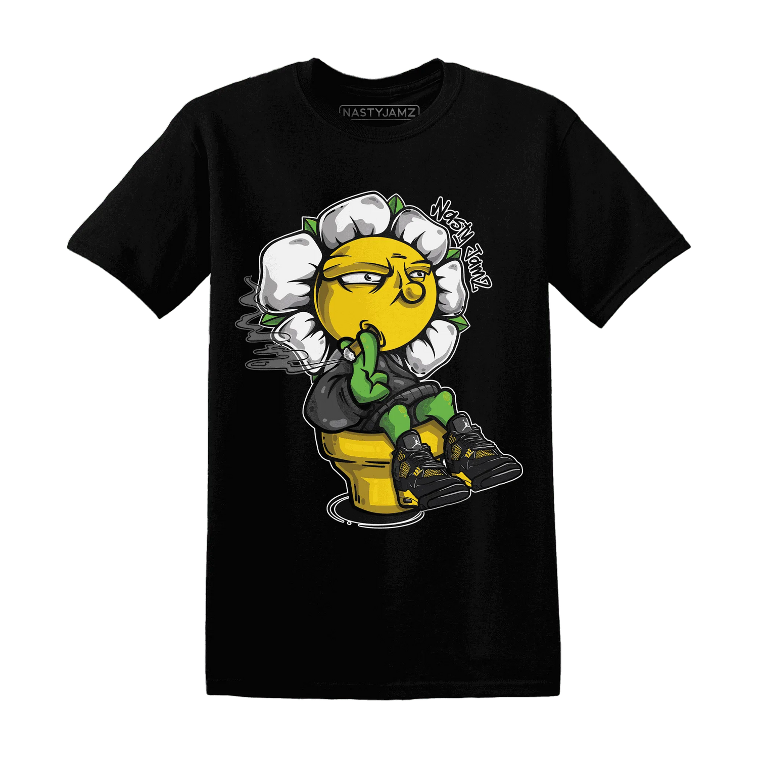 Thunder-4s-T-Shirt-Match-Rebel-Bloom