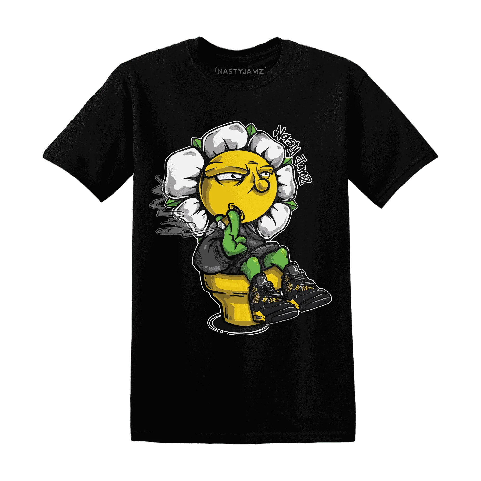 Thunder-4s-T-Shirt-Match-Rebel-Bloom