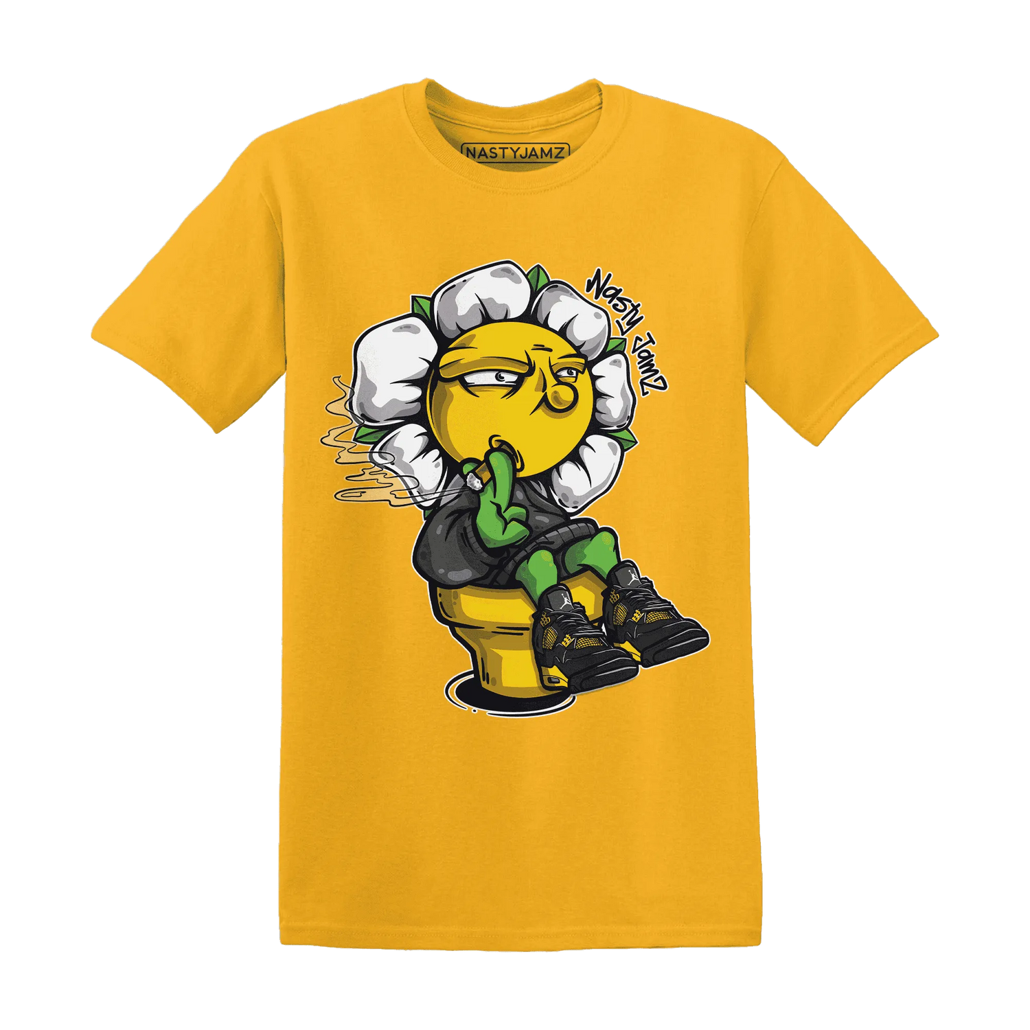 Thunder-4s-T-Shirt-Match-Rebel-Bloom