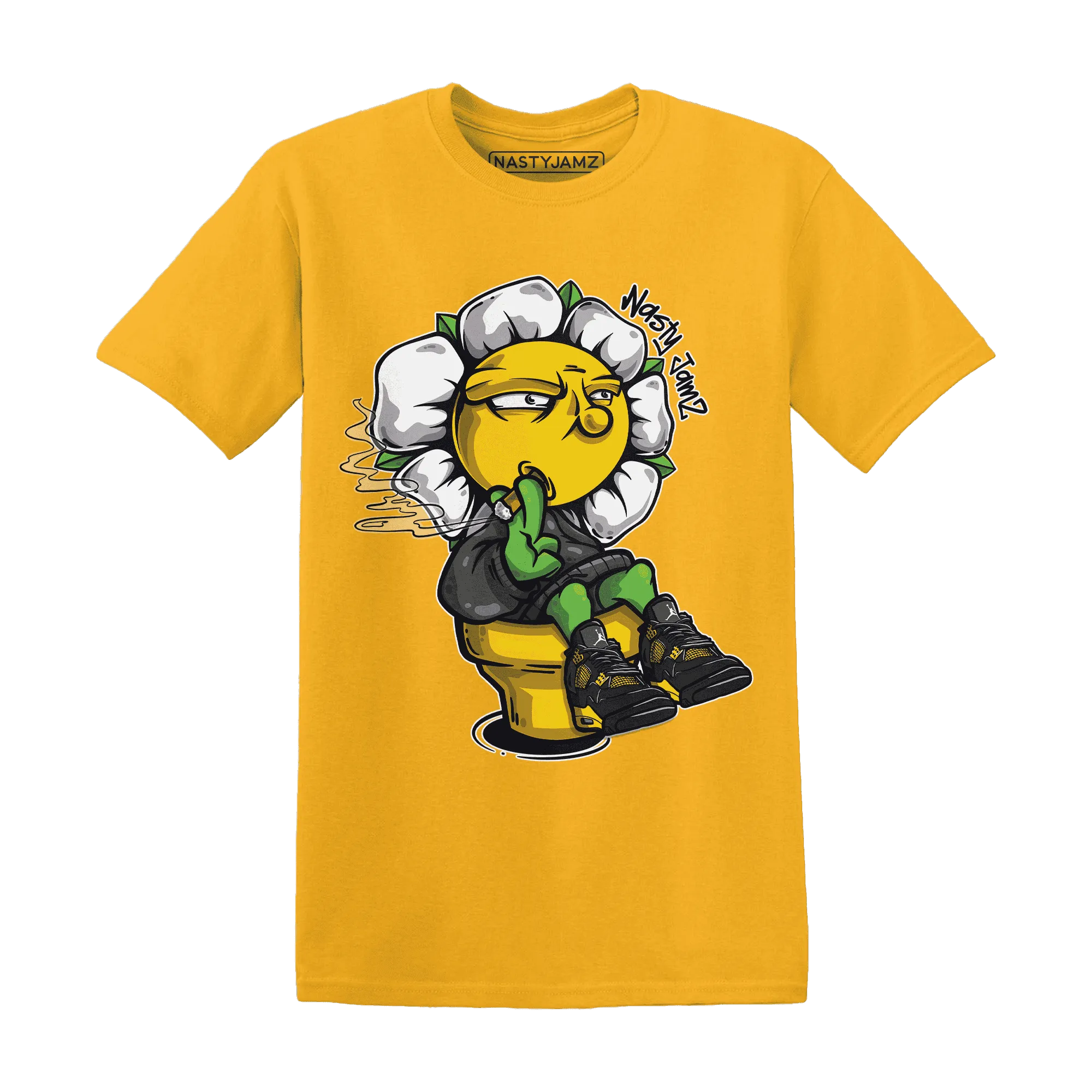 Thunder-4s-T-Shirt-Match-Rebel-Bloom