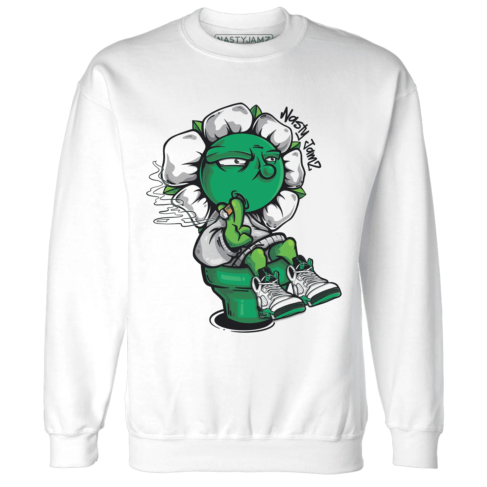 Lucky-Green-5s-Sweatshirt-Match-Rebel-Bloom