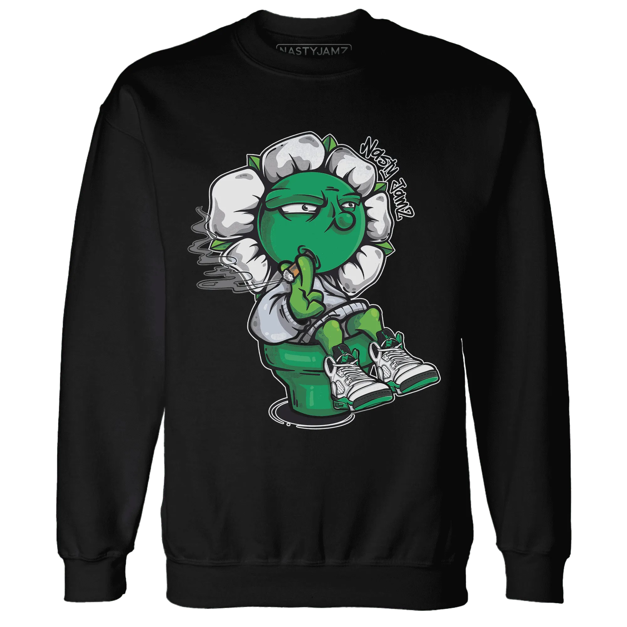 Lucky-Green-5s-Sweatshirt-Match-Rebel-Bloom