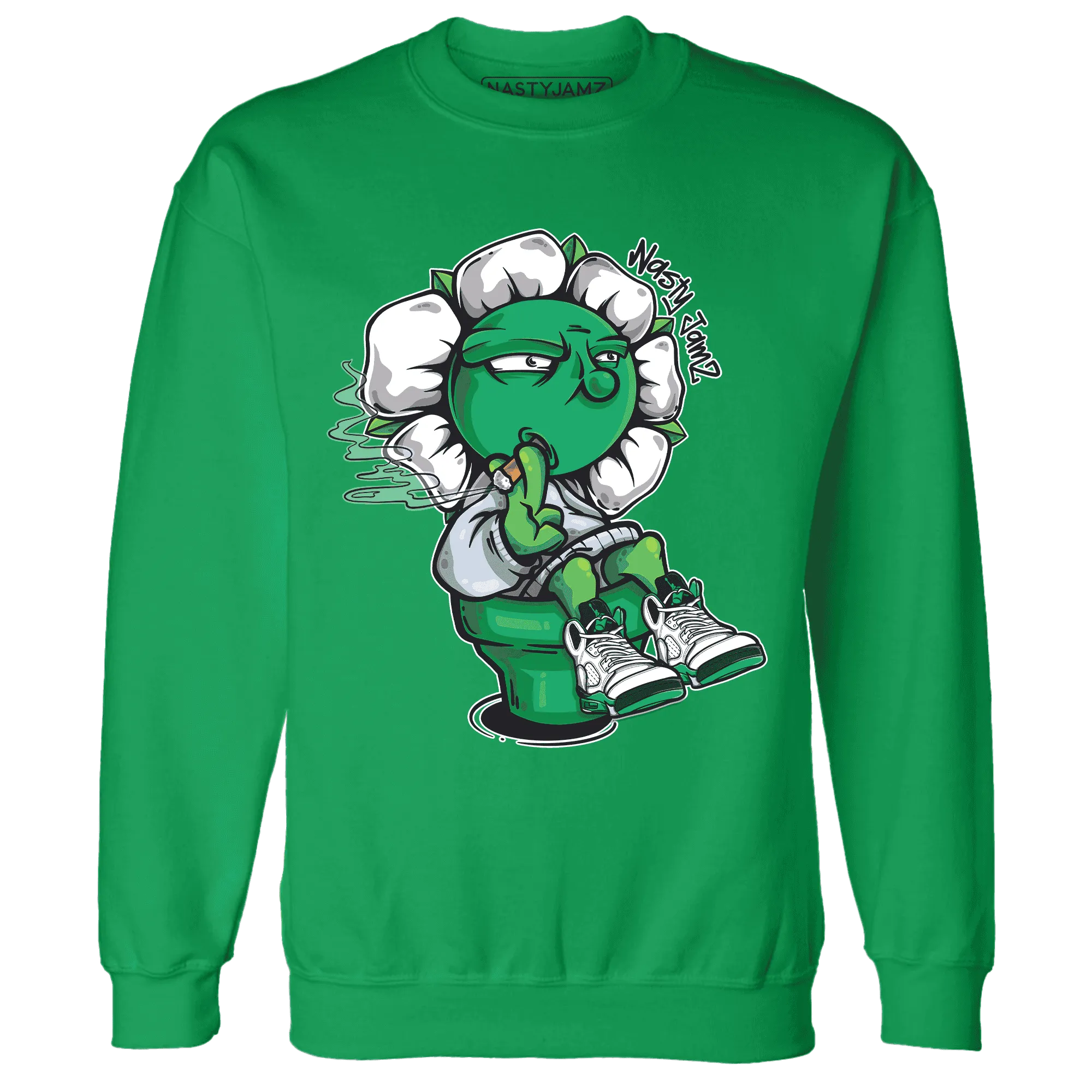 Lucky-Green-5s-Sweatshirt-Match-Rebel-Bloom