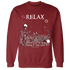 Retro-Red-Taxi-12s-NastyJamz-Sweatshirt-Match-Relax