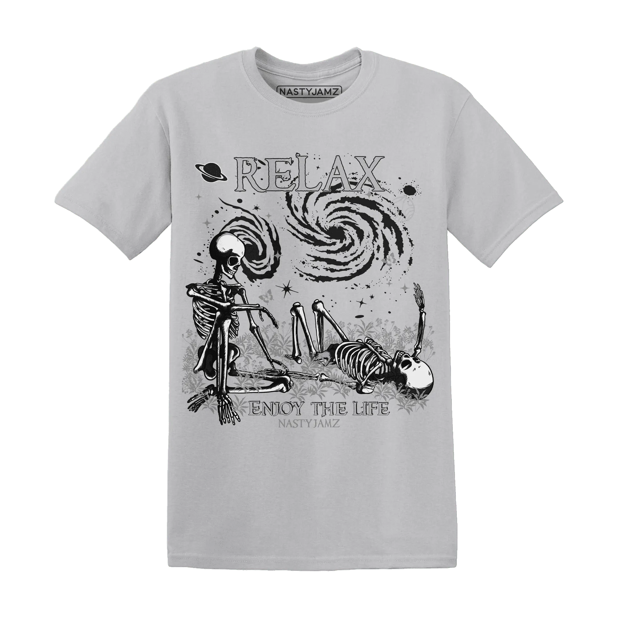 Wolf-Grey-12s-NastyJamz-T-Shirt-Match-Relax
