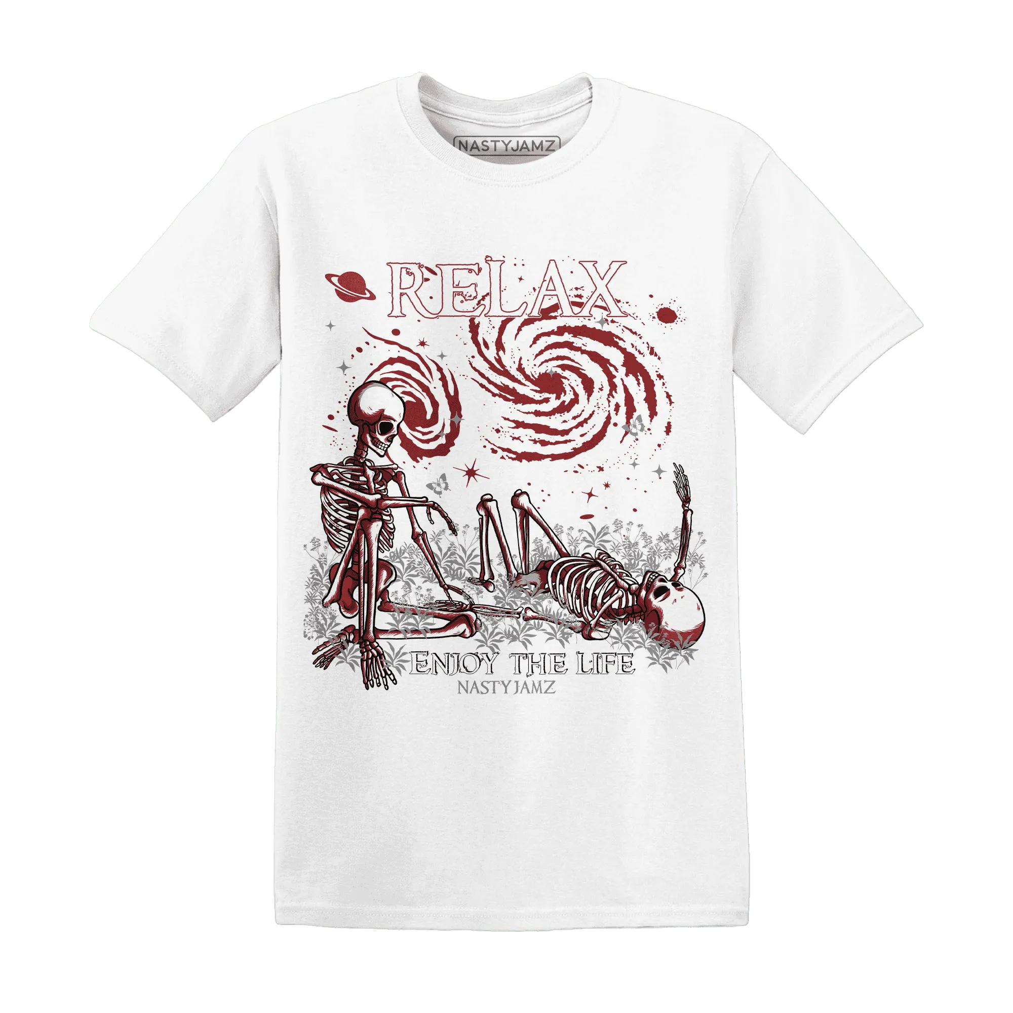 Black-Toe-Reimagined-Red-White-1s-T-Shirt-Match-Relax