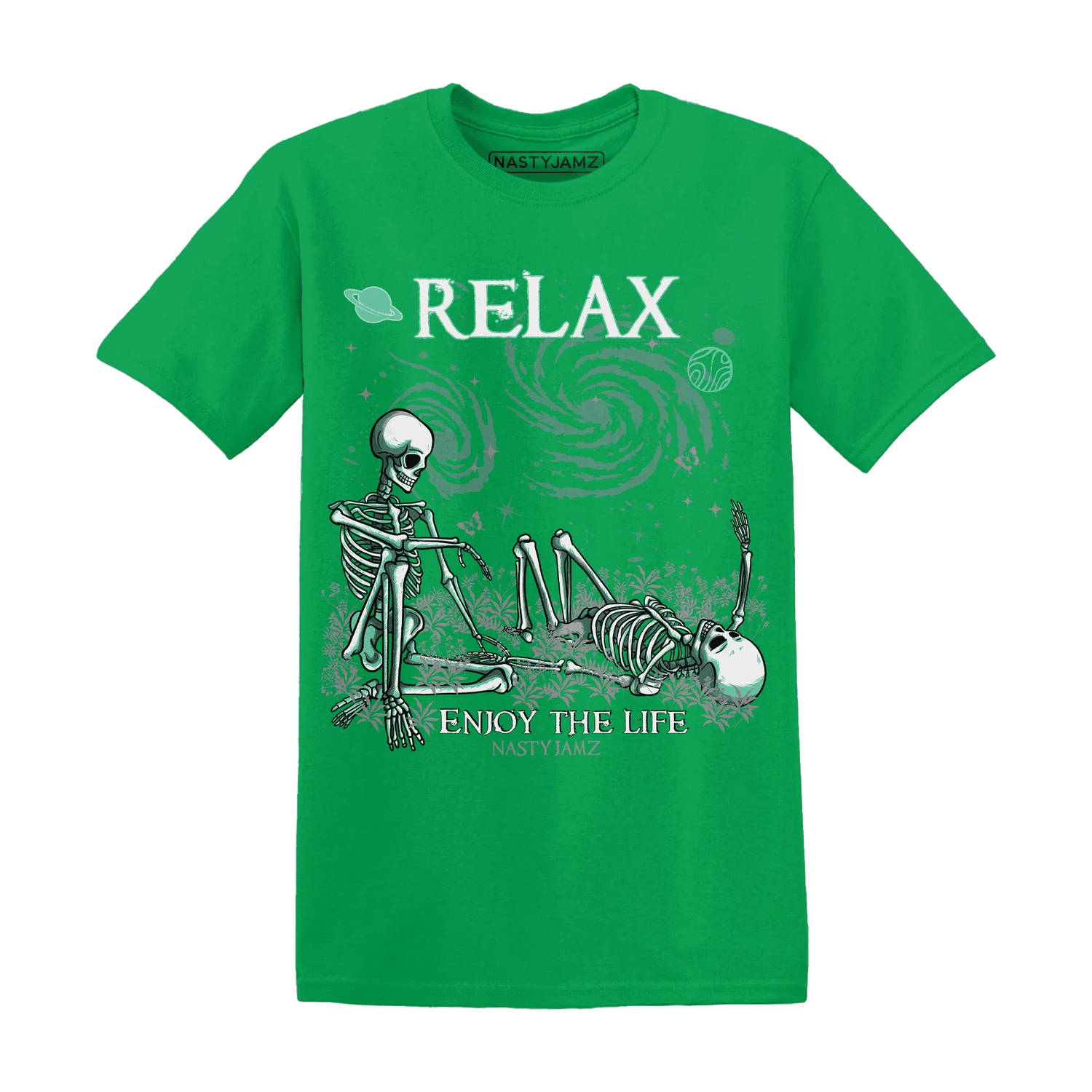 High-OG-Green-Glow-1s-NastyJamz-T-Shirt-Match-Relax