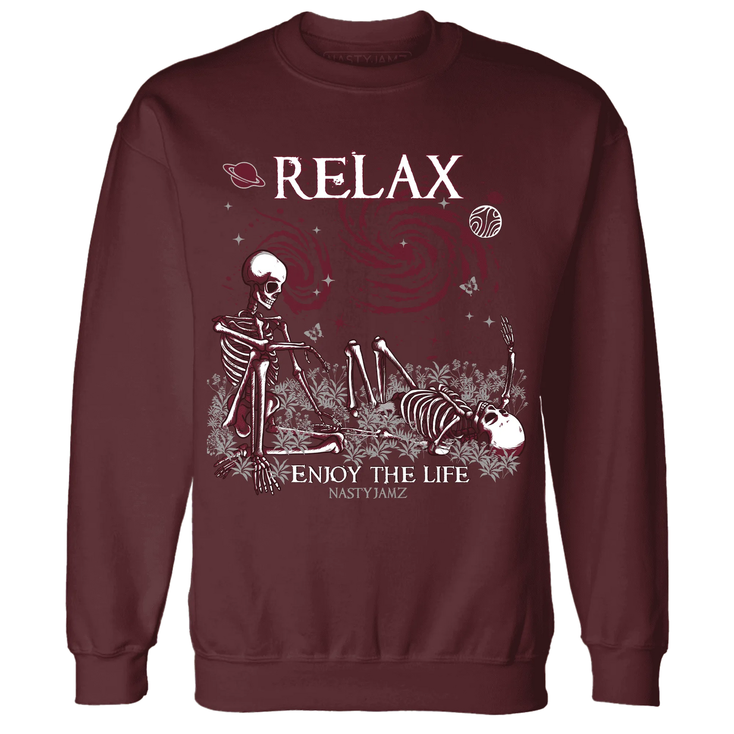 High-White-Team-Red-1s-NastyJamz-Sweatshirt-Match-Relax