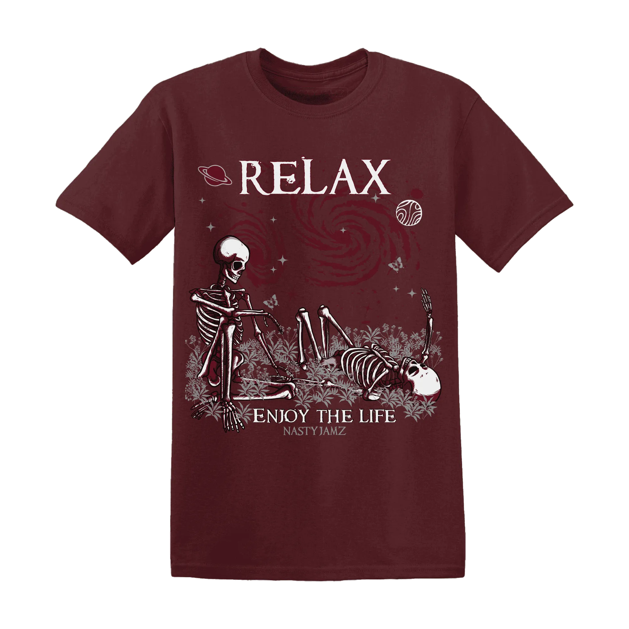 High-White-Team-Red-1s-NastyJamz-T-Shirt-Match-Relax