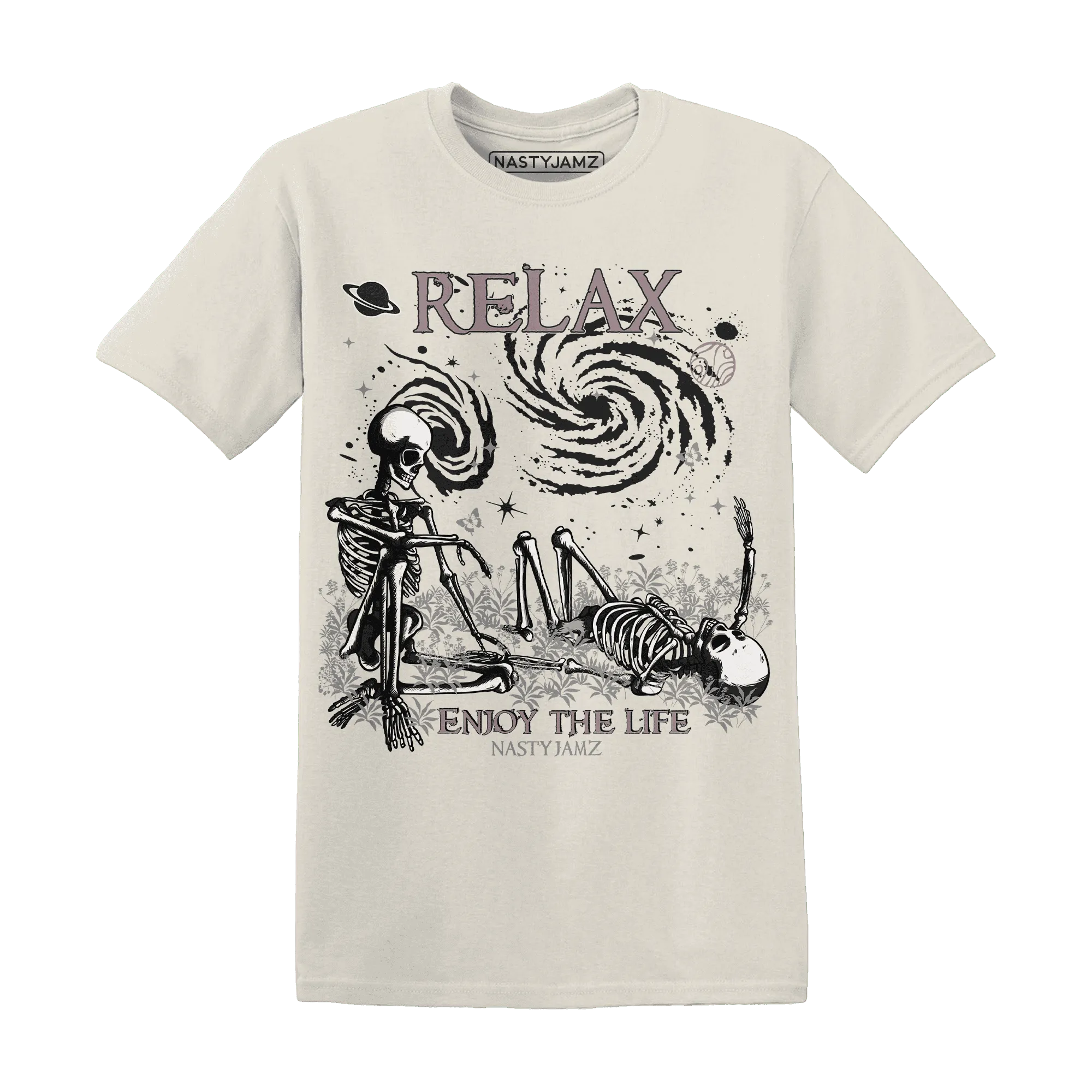 Black-Violet-Ore-3s-NastyJamz-T-Shirt-Match-Relax