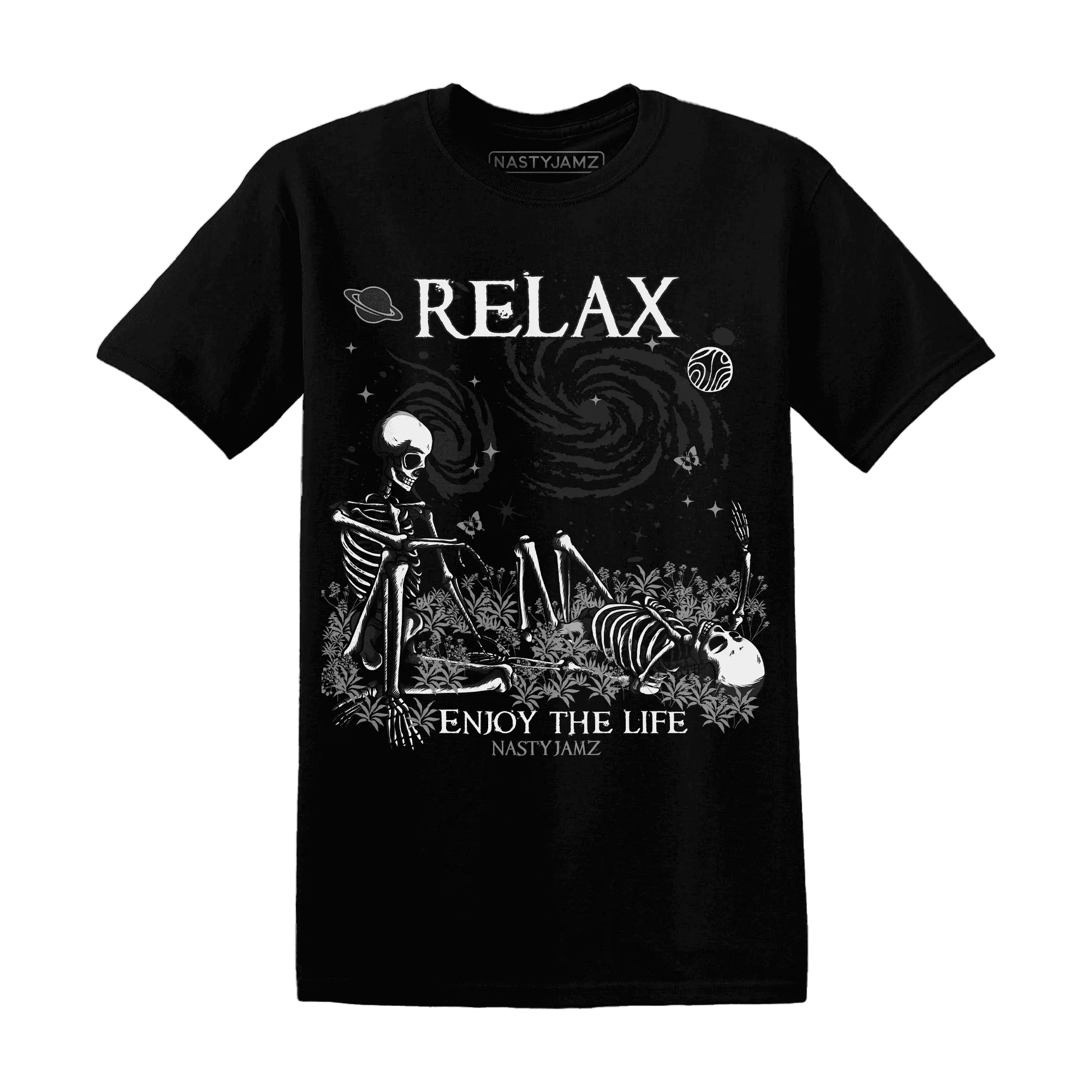 White-Thunder-4s-NastyJamz-T-Shirt-Match-Relax