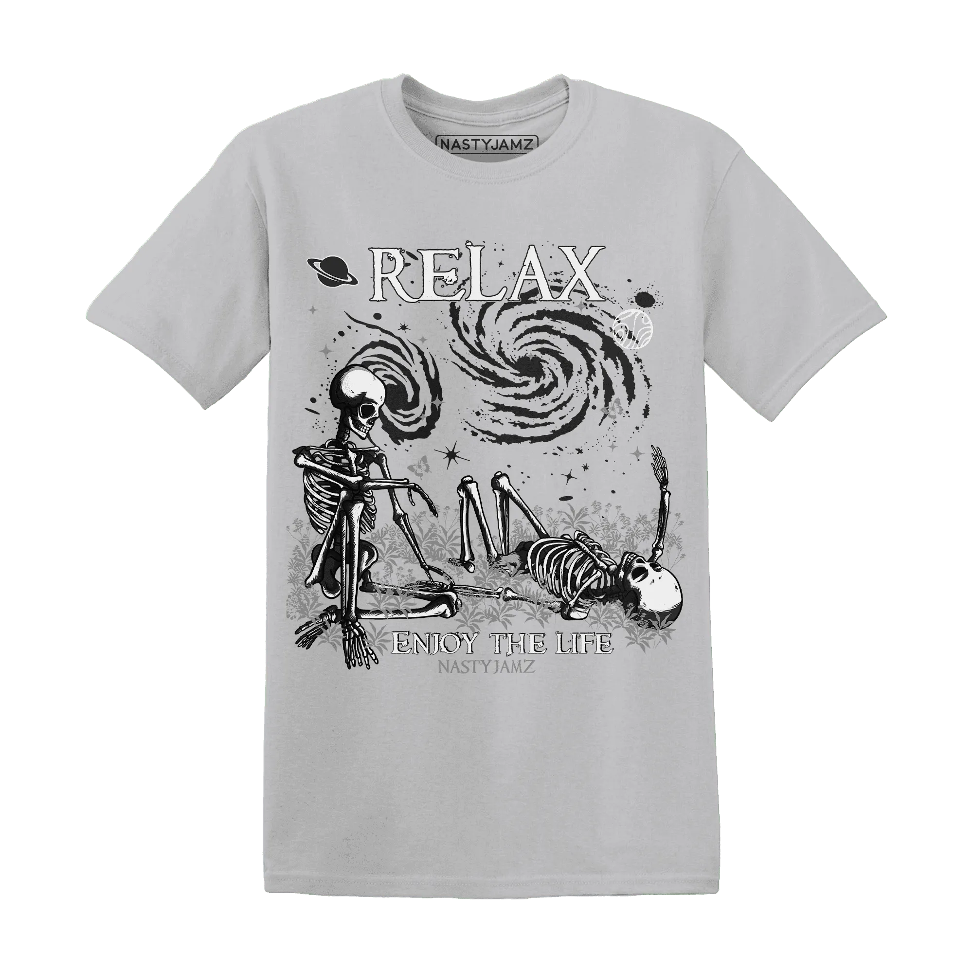 White-Thunder-4s-NastyJamz-T-Shirt-Match-Relax